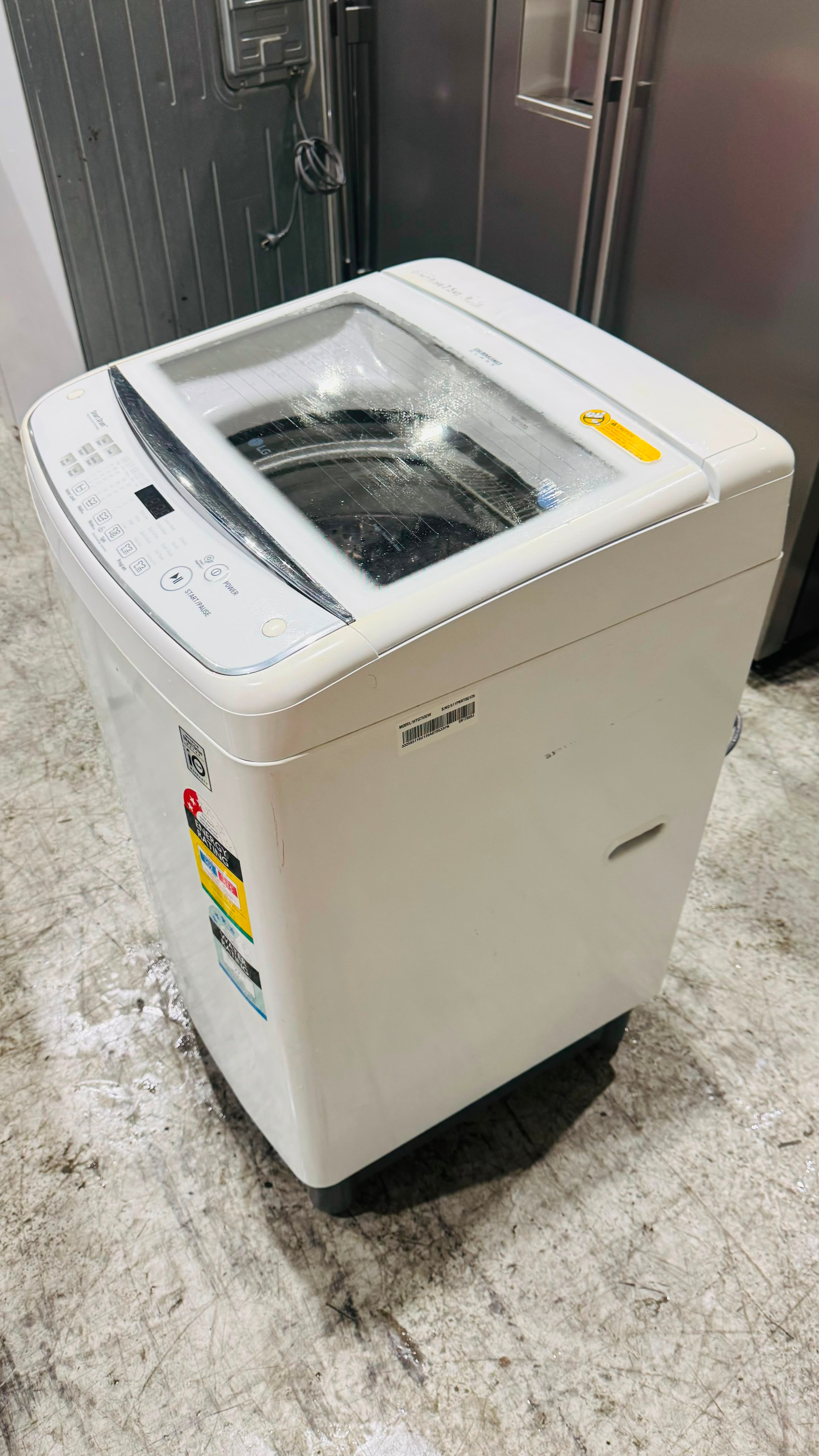 LG 7.5KGS TOP LOADER WASHING MACHINE