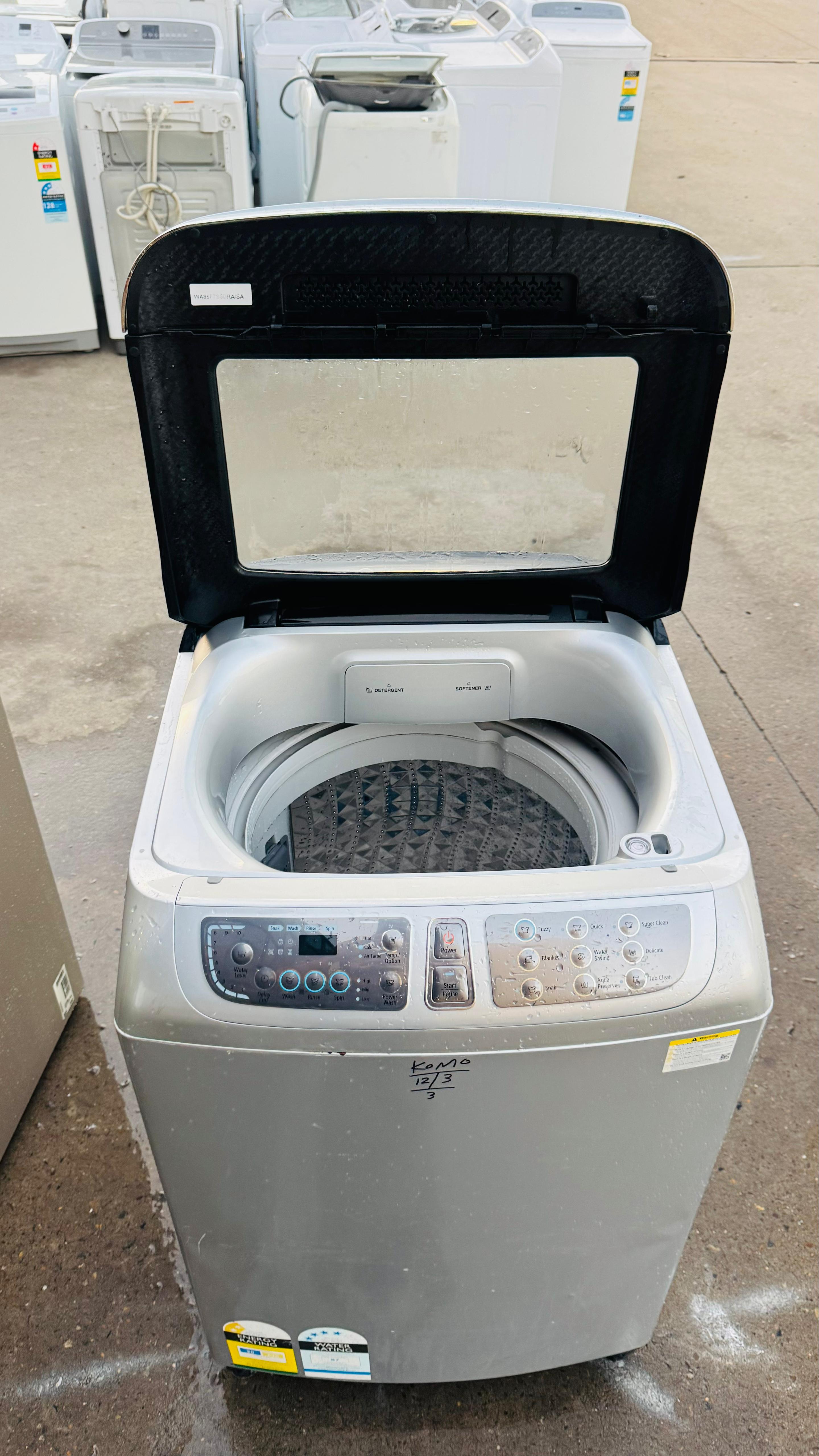 SAMSUNG 8.5KGS TOP LOADER WASHING MACHINE