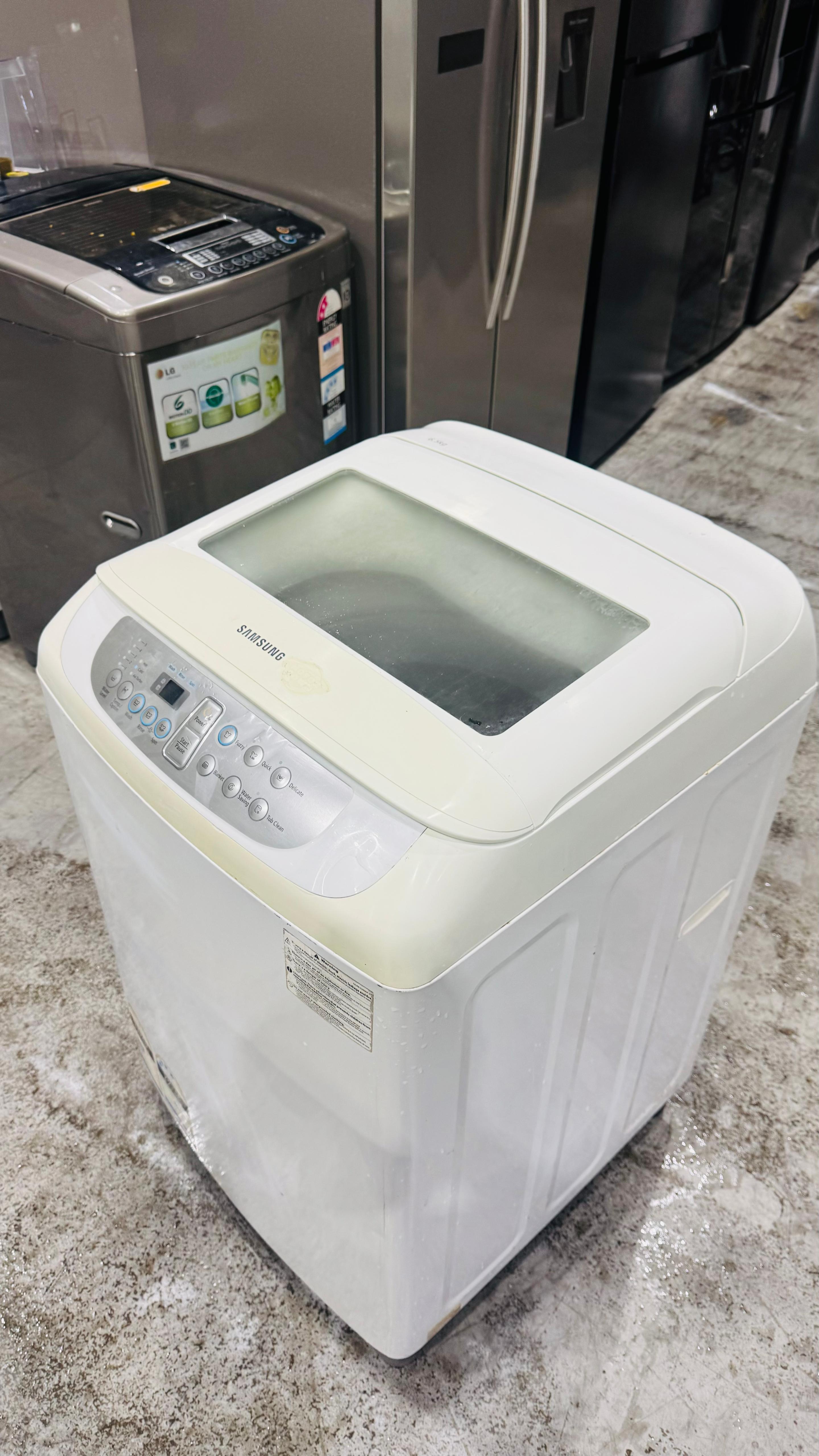 SAMSUNG 6.5 KGS TOP LOADER WASHING MACHINE