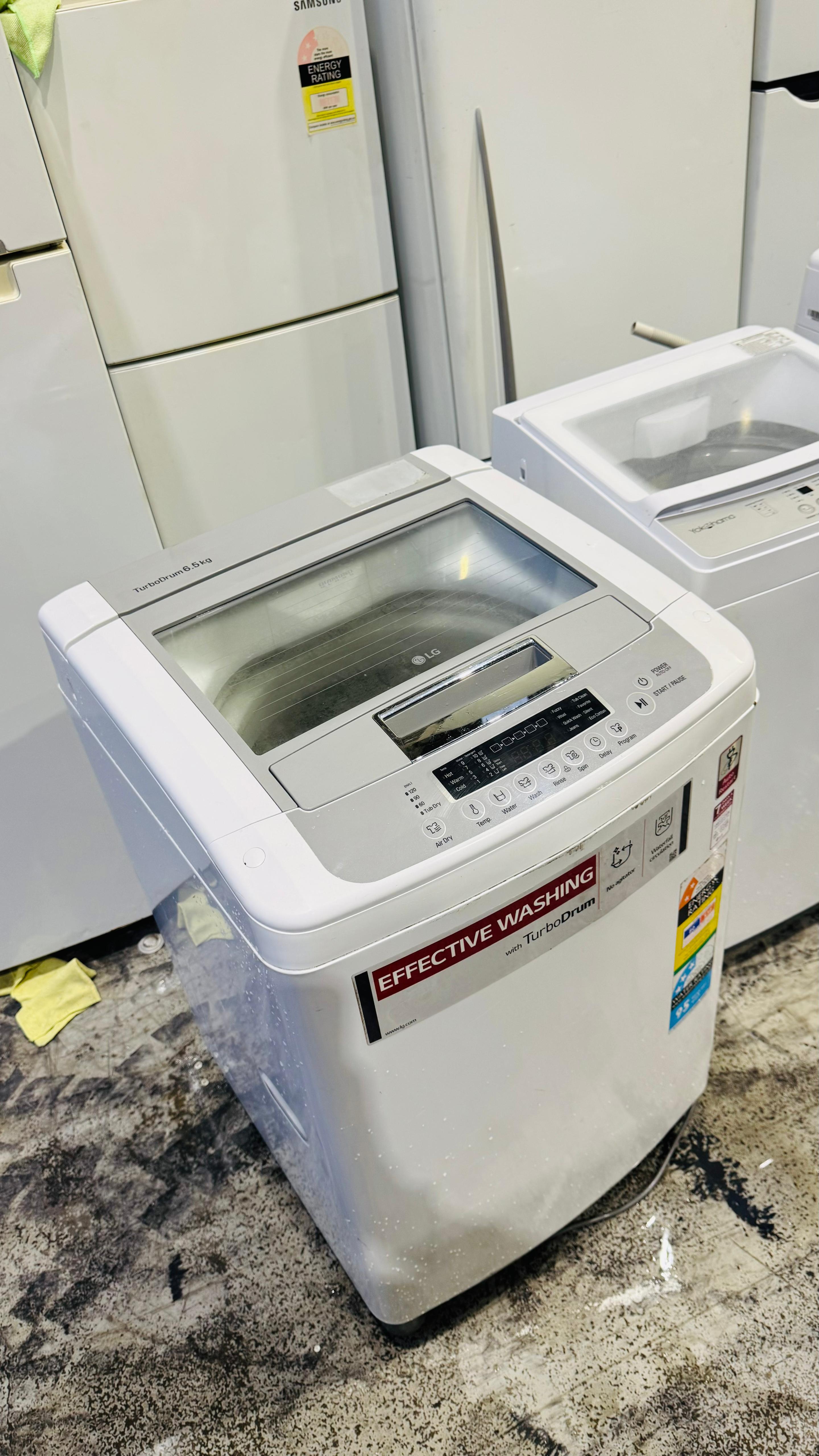 LG 6.5KGS TOP LOADER WASHING MACHINE