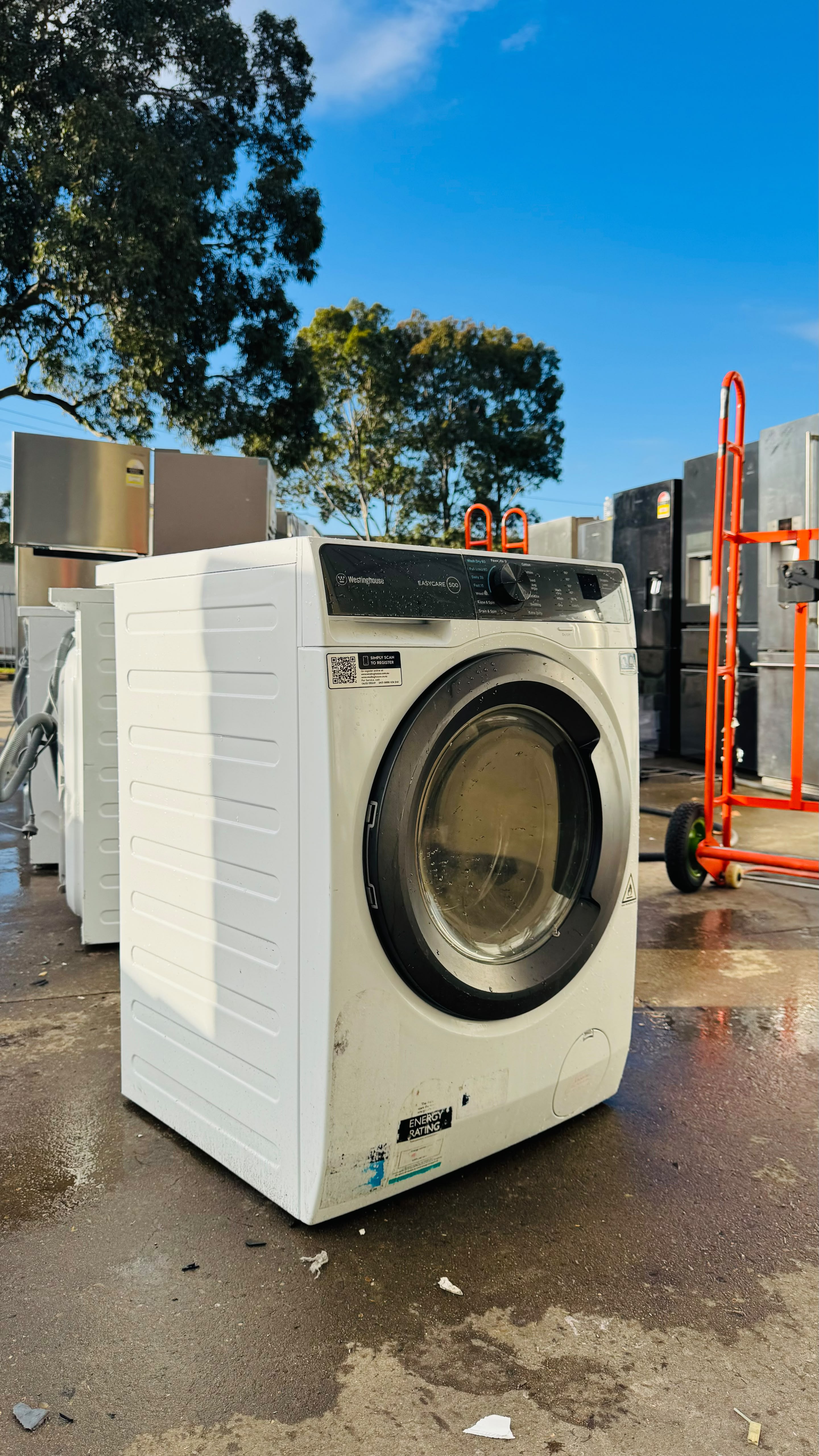 ELECTROLUX 9KGS FRONT LOADER WASHING MACHINE