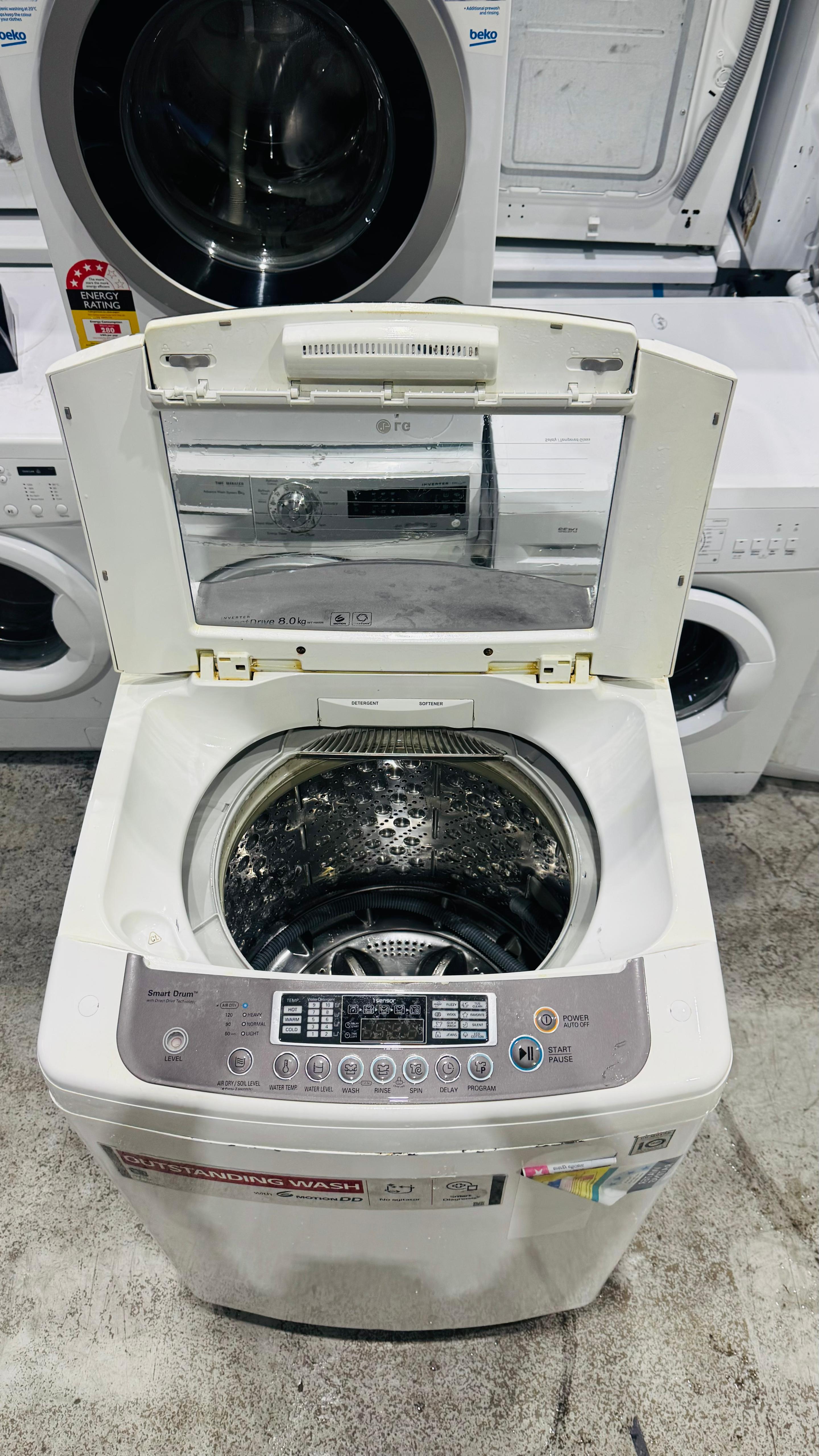 LG 8 KGS TOP LOADER WASHING MACHINE