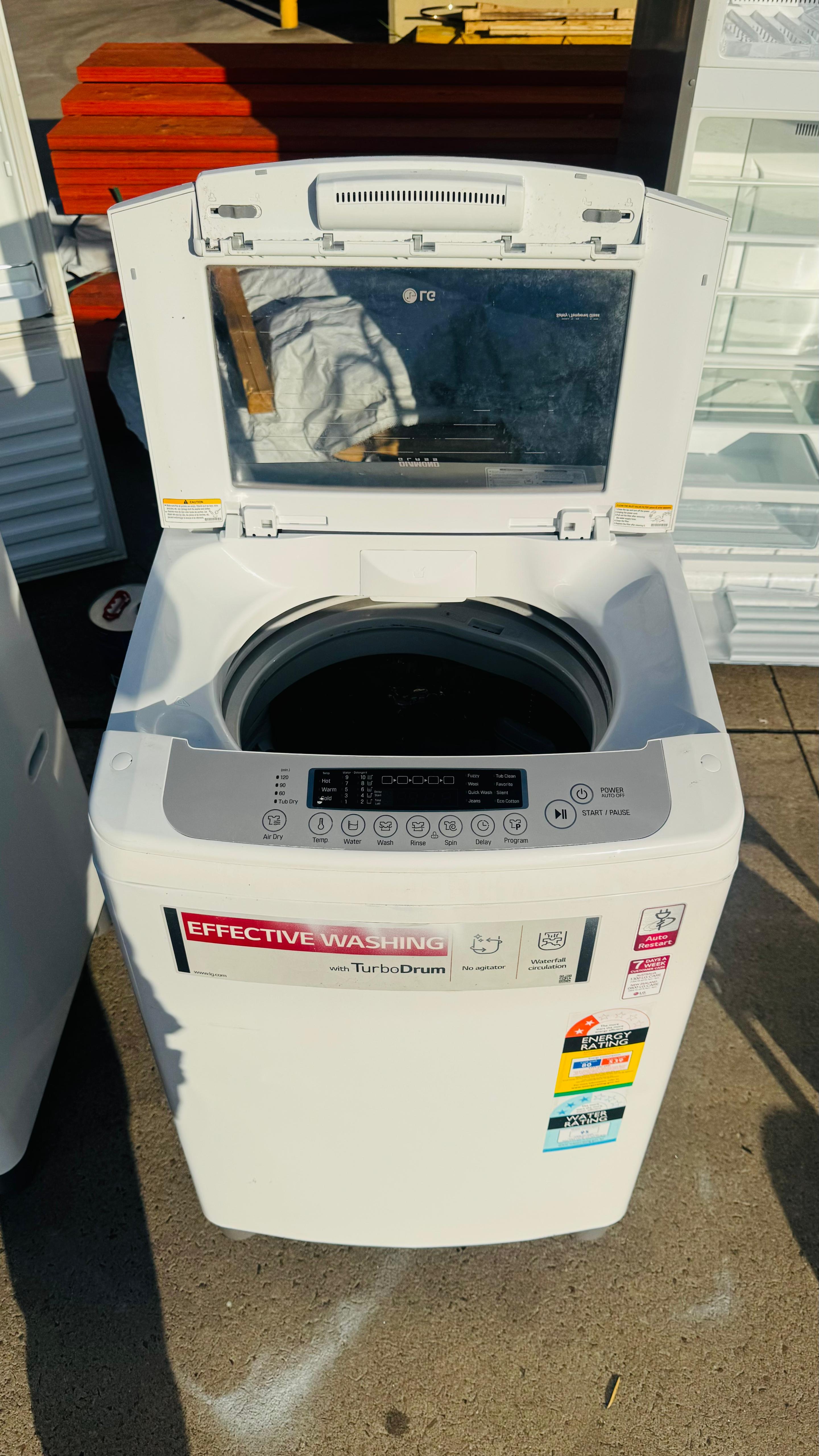 LG 6.5KGS TOP LOADER WASHING MACHINE