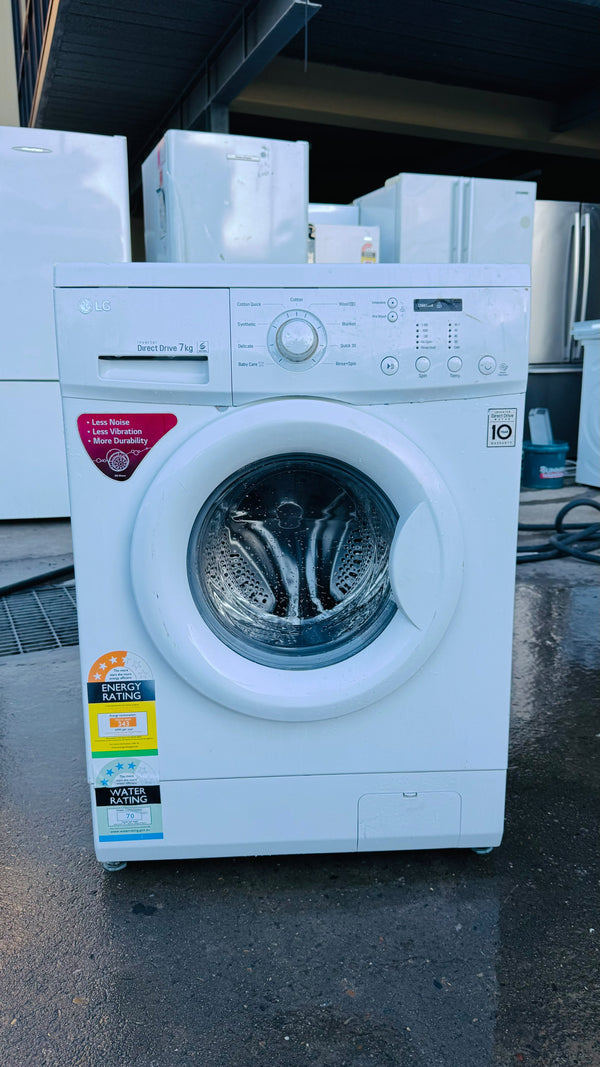 LG 7KGS FRONT LOADER WASHING MACHINE
