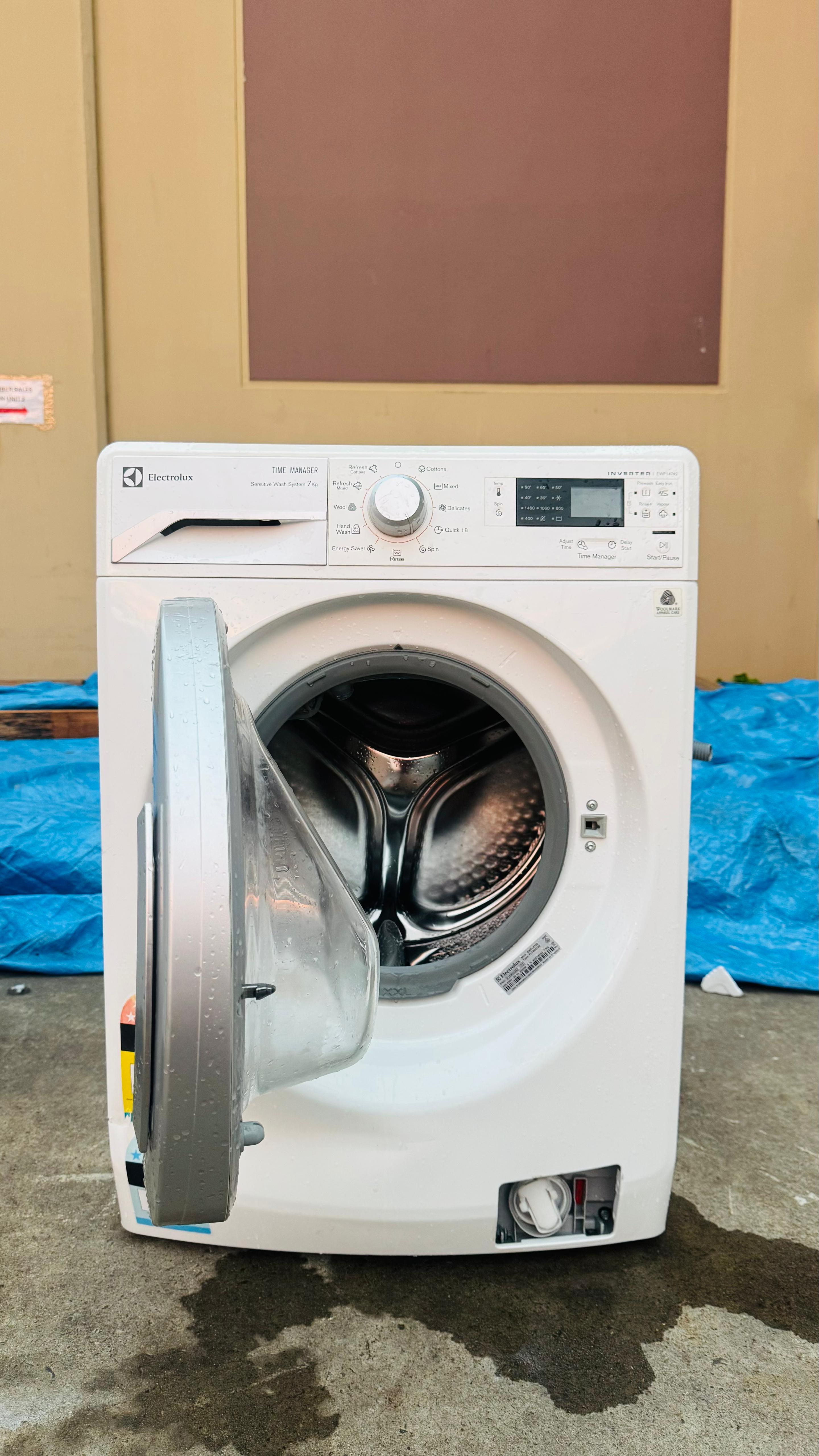 ELECTROLUX 7KGS FRONT LOADER WASHING MACHINE