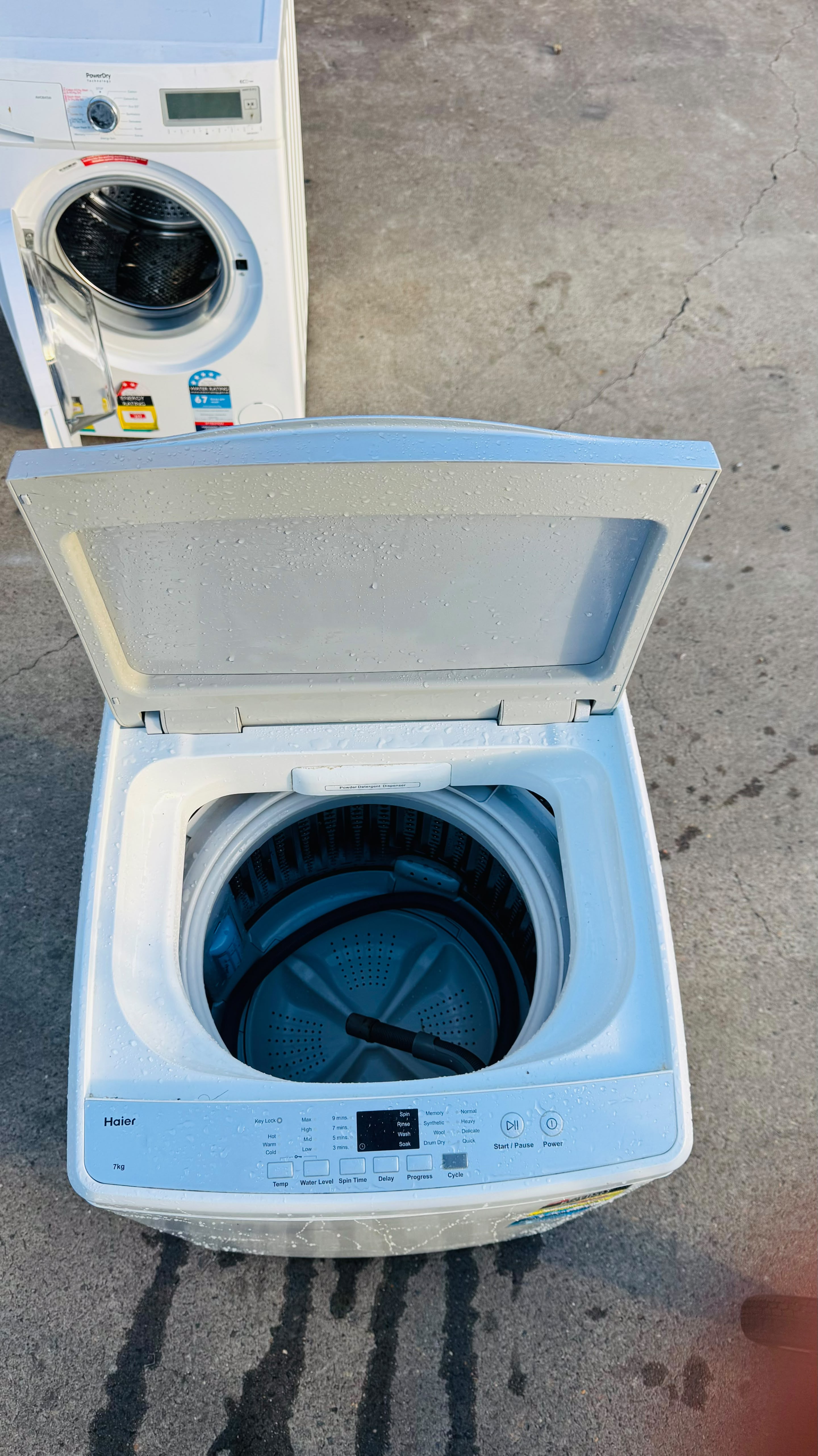 HAIER 7KGS TOP LOADER WASHING MACHINE