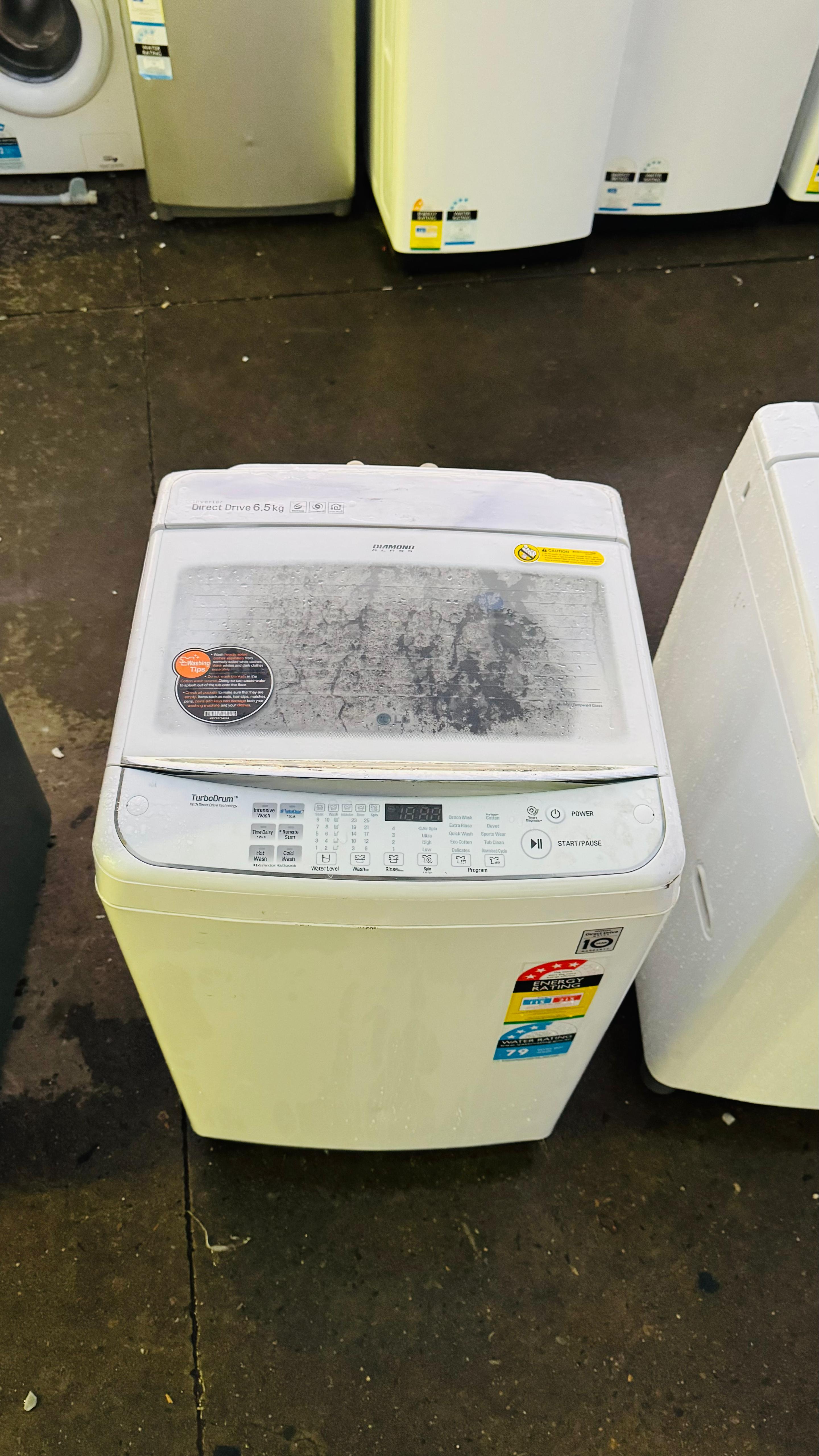 LG 6.5KGS TOP LOADER WASHING MACHINE