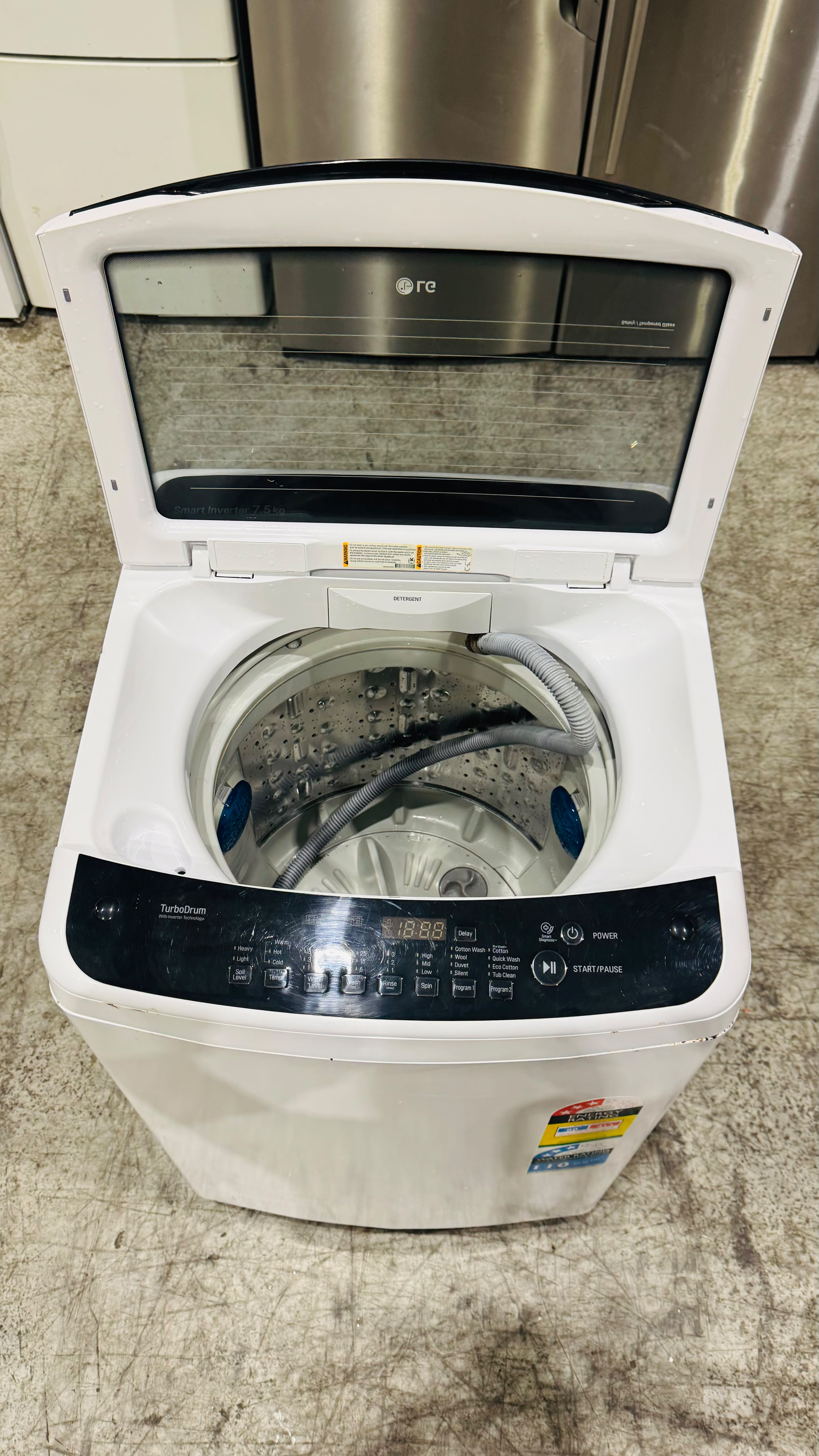 LG 7.5KGS TOP LOADER WASHING MACHINE