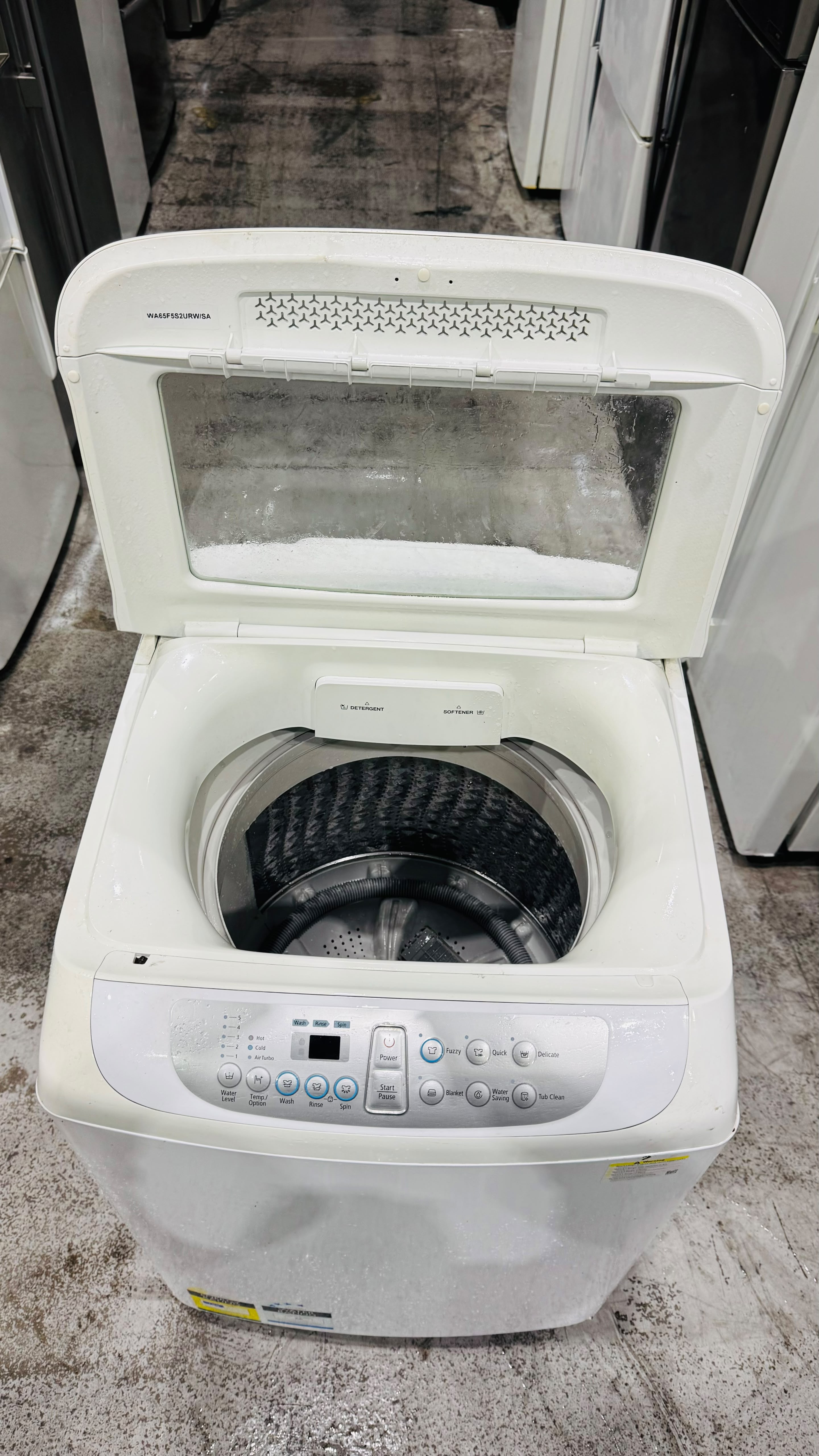 SAMSUNG 6.5KGS TOP LOADER WASHING MACHINE