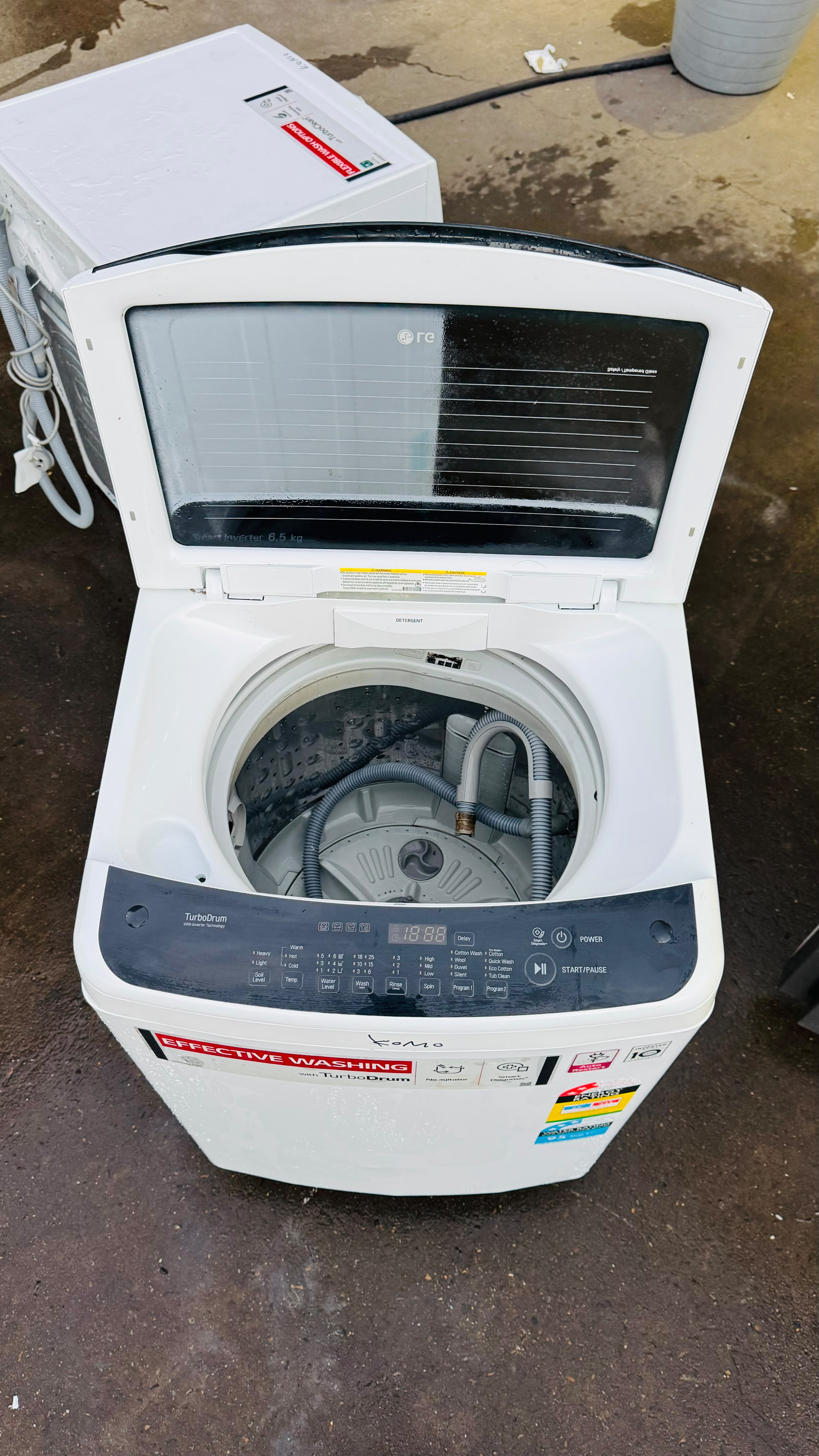 LG 6.5KGS TOP LOADER WASHING MACHINE