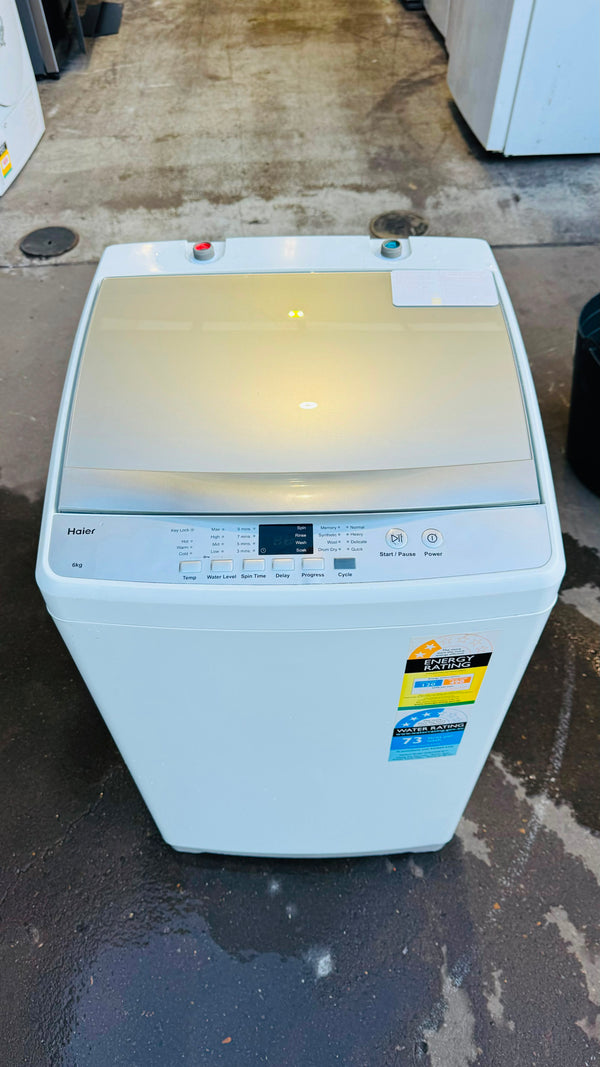 HAIER 6KGS TOP LOADER WASHING MACHINE