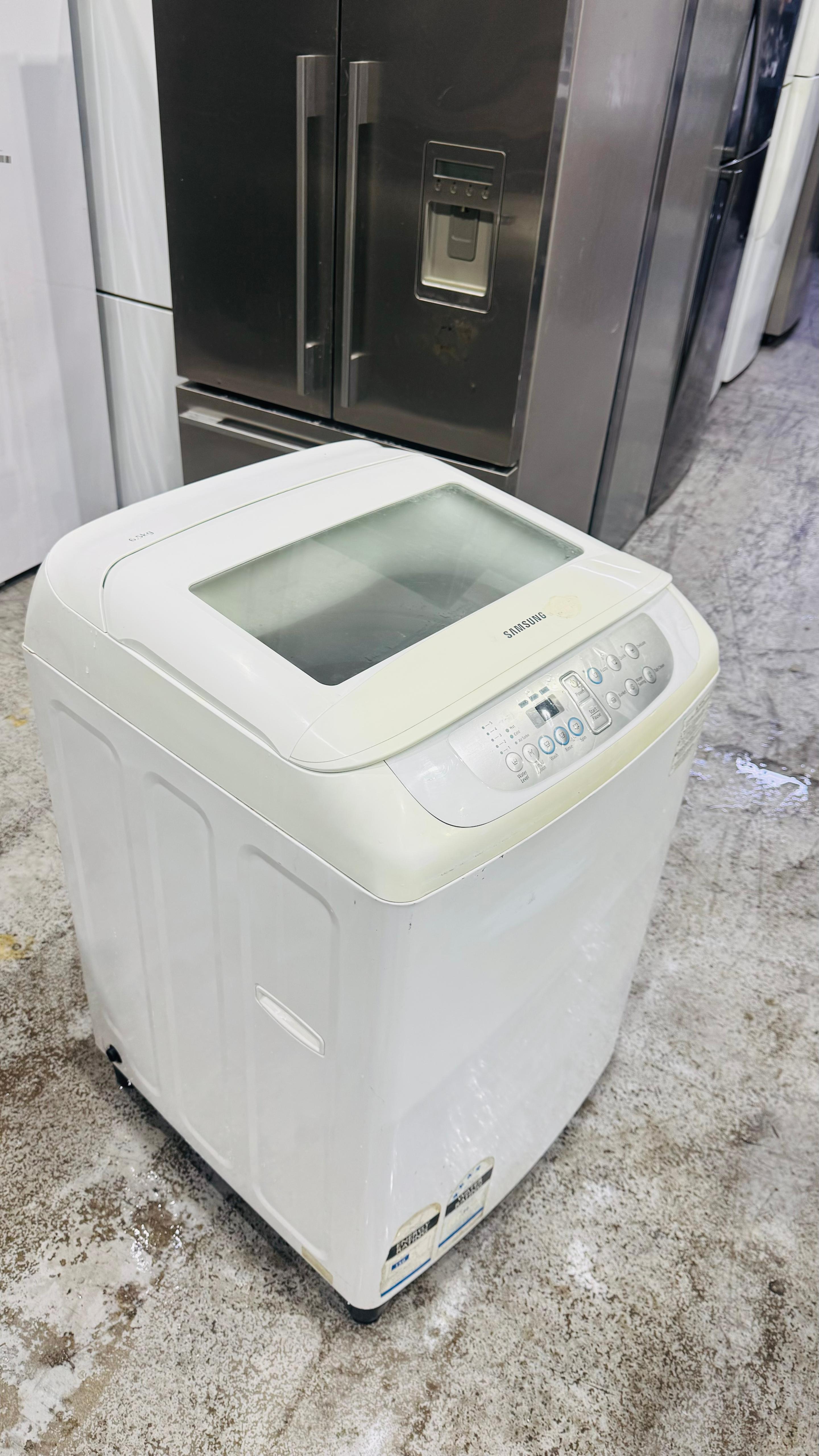 SAMSUNG 6.5 KGS TOP LOADER WASHING MACHINE