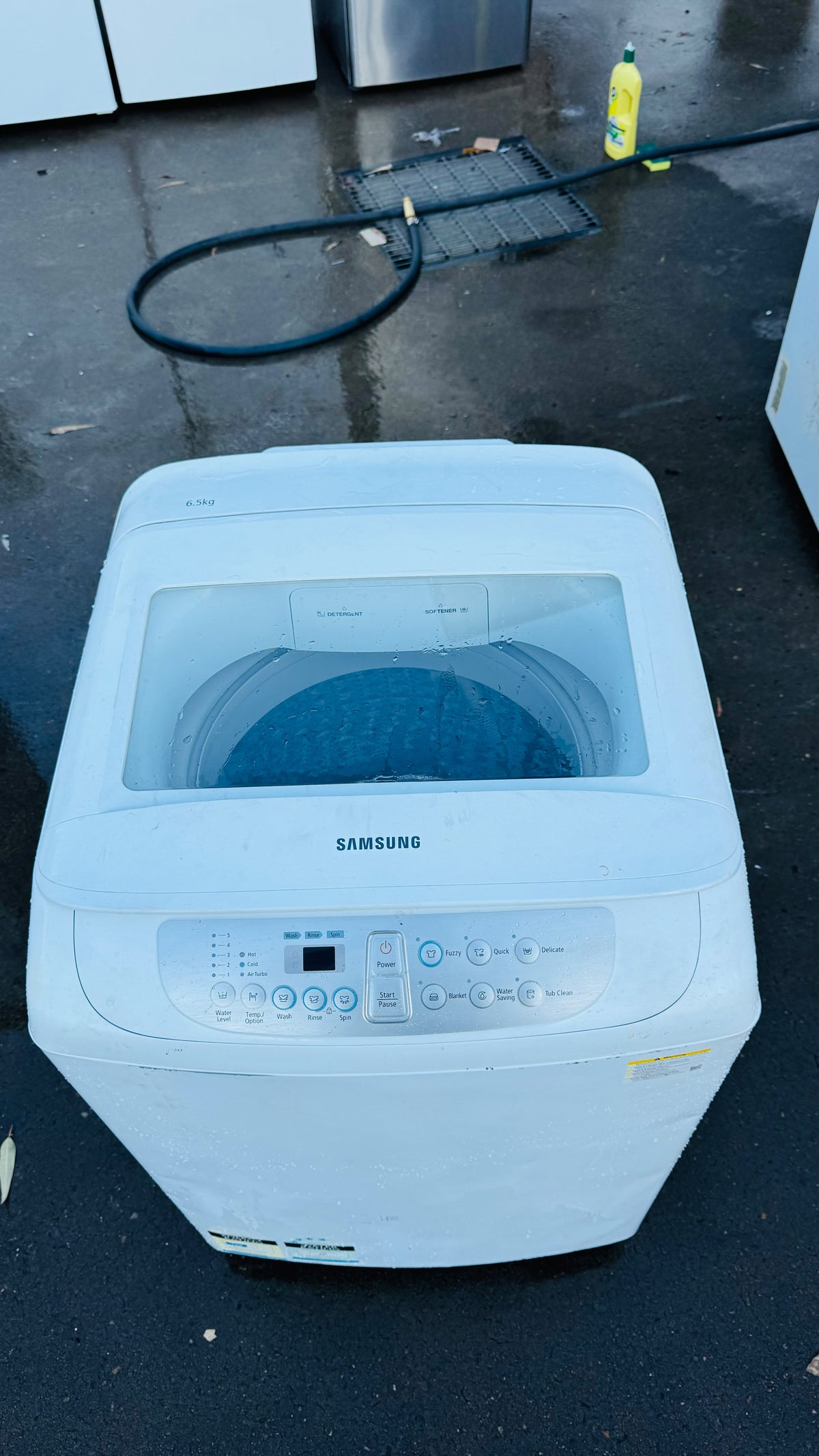 SAMSUNG 6.5KGS TOP LOADER WASHING MACHINE