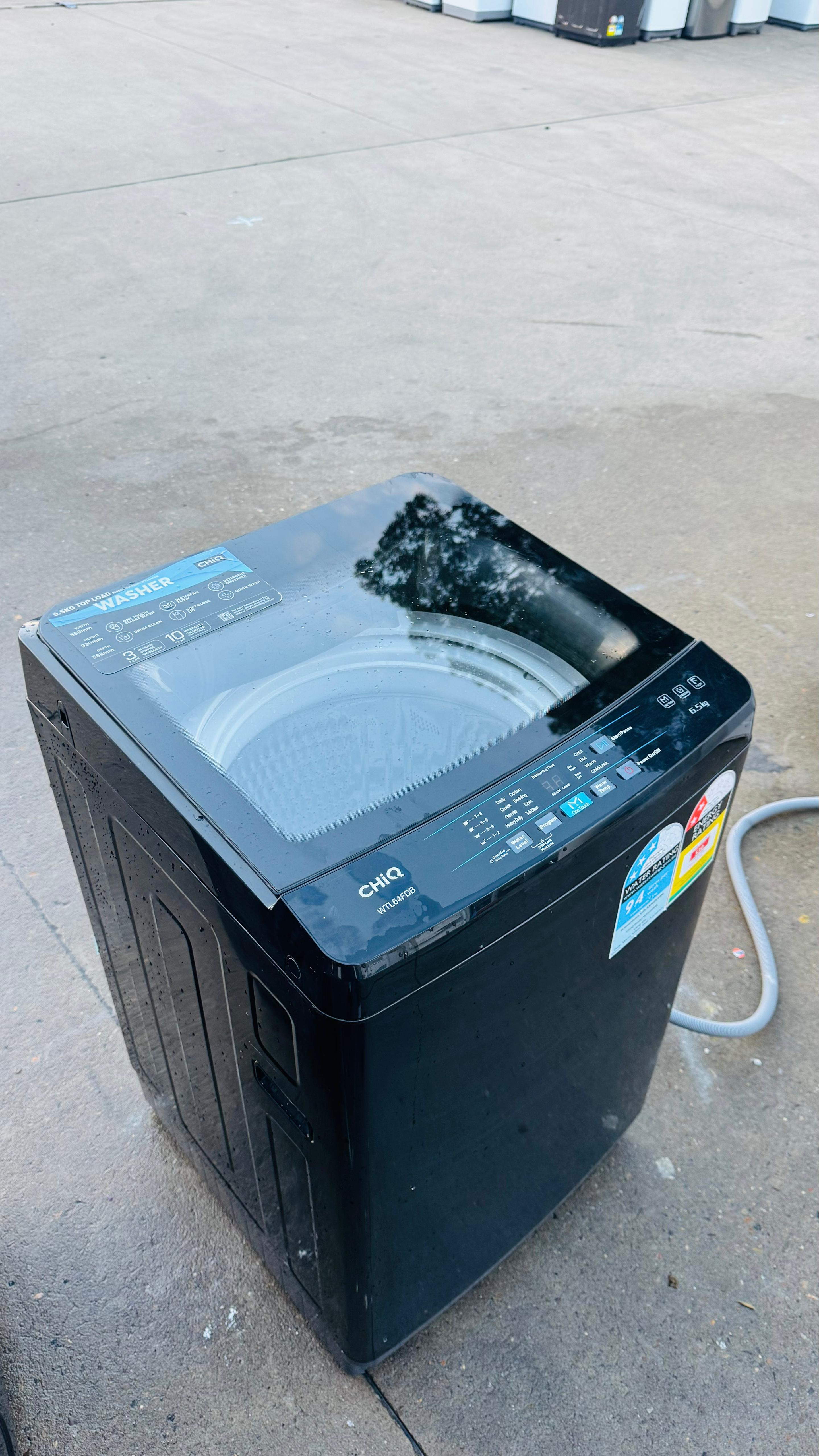 CHIQ 6.5KGS TOP LOADER WASHING MACHINE