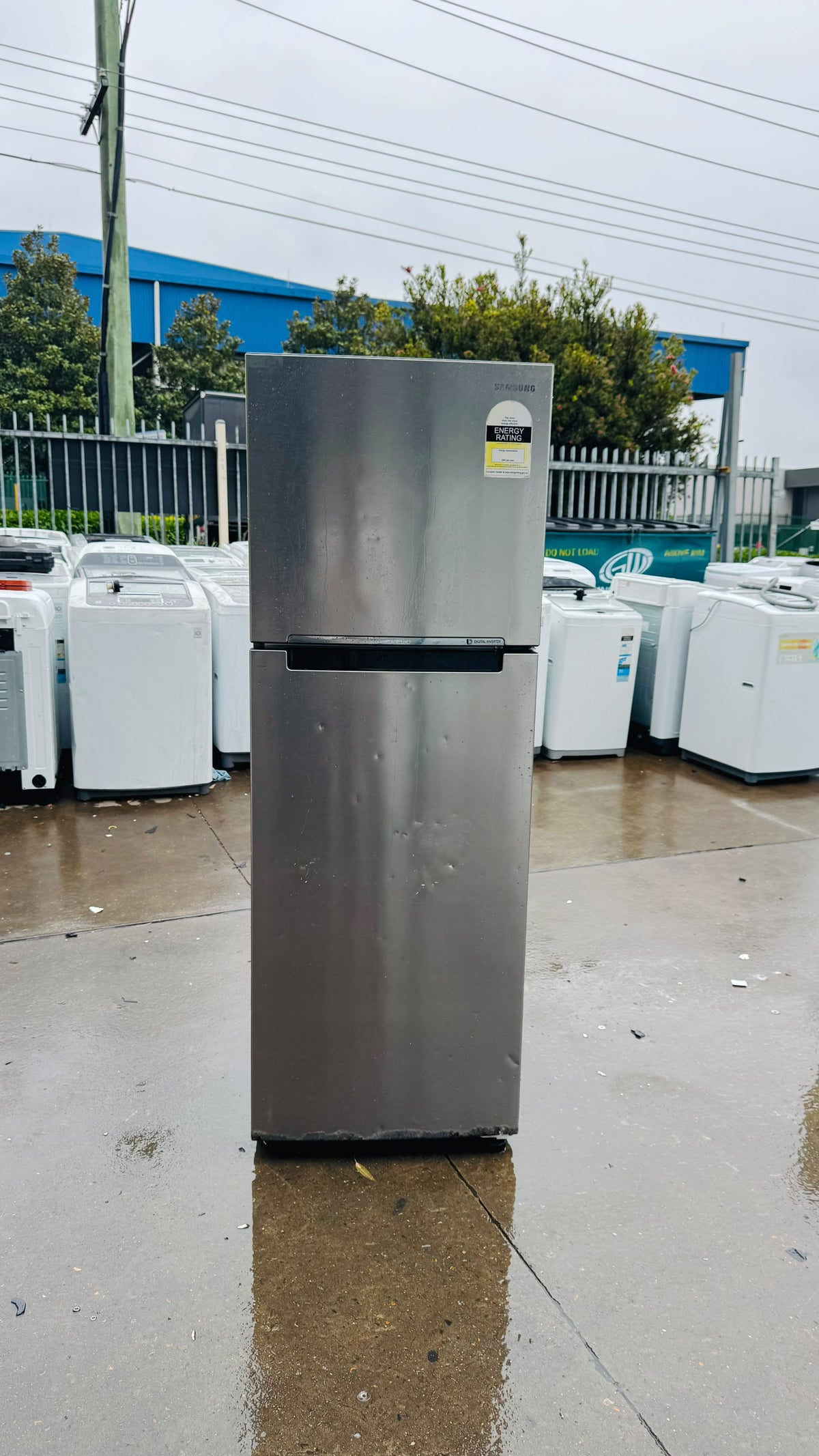 SAMSUNG 341 LITRES FRIDGE FREEZER