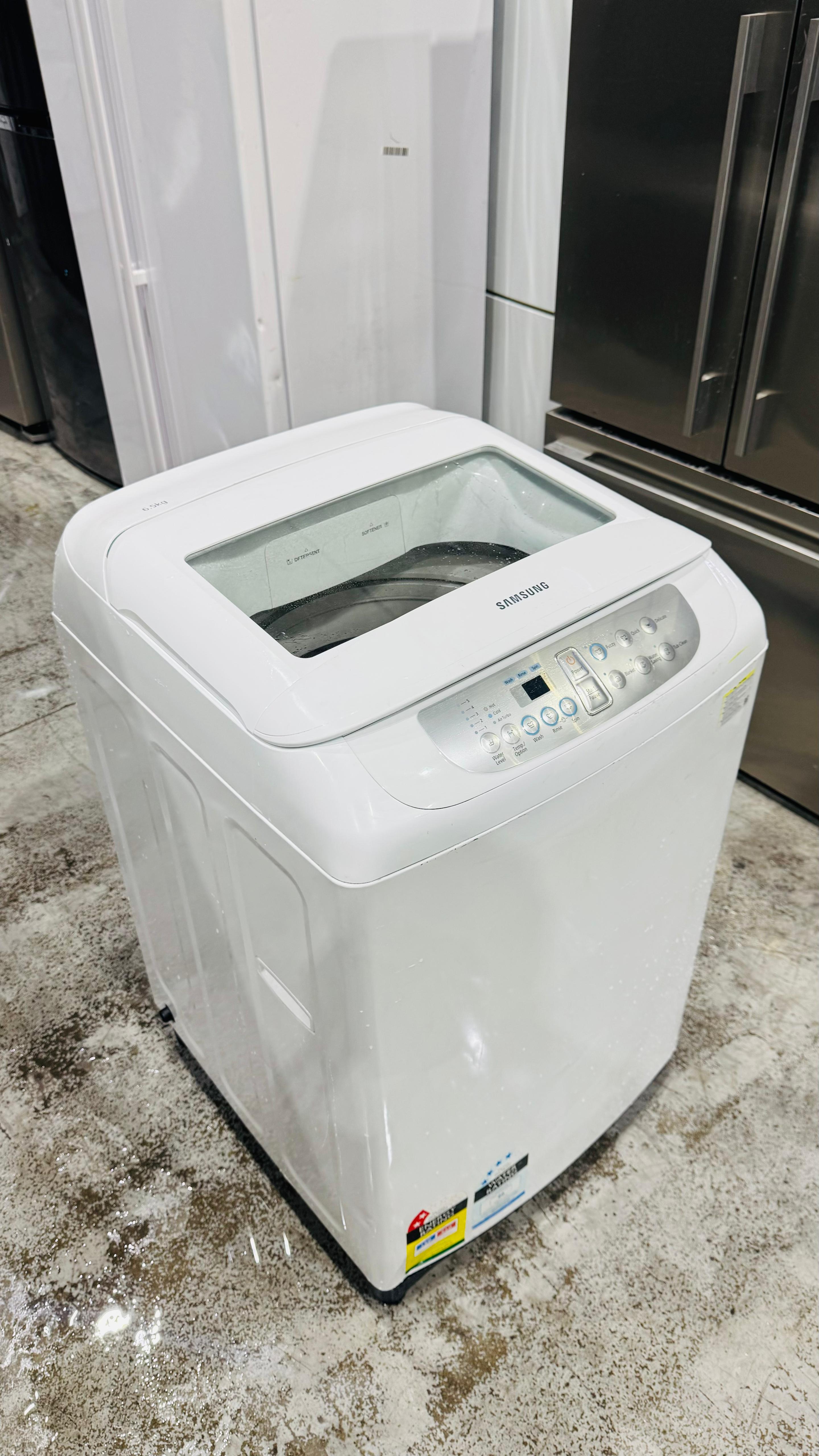 SAMSUNG 6.5 KGS TOP LOADER WASHING MACHINE