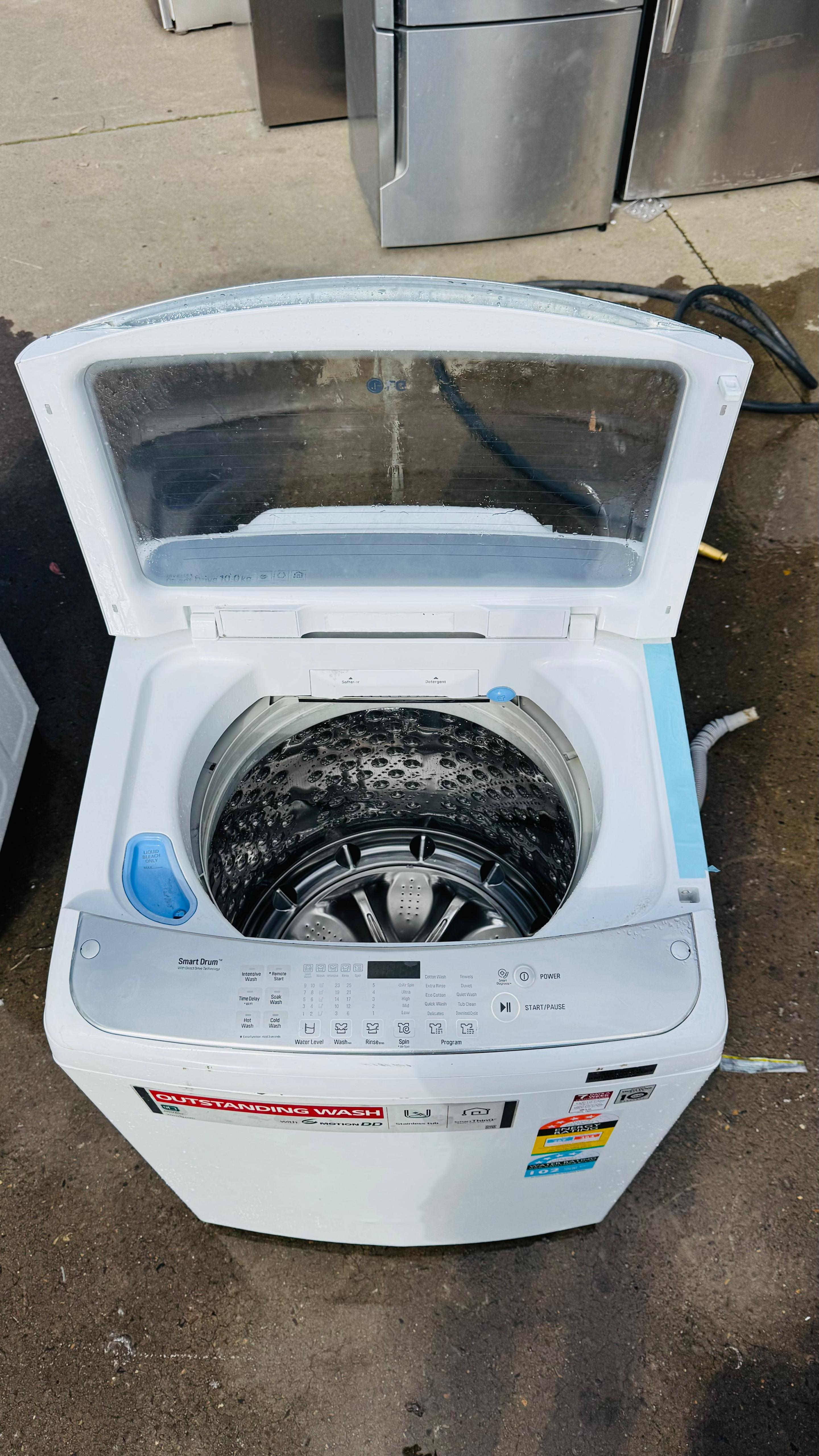 LG 10KGS TOP LOADER WASHING MACHINE