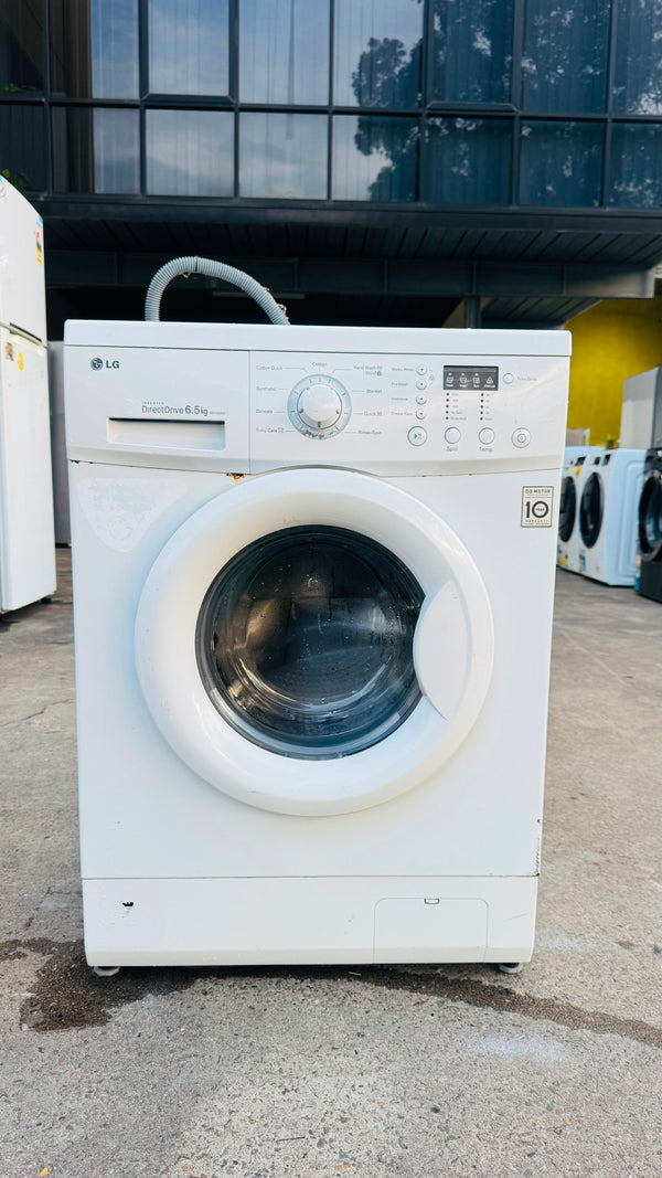 LG 6.5KGS FRONT LOADER WASHING MACHINE
