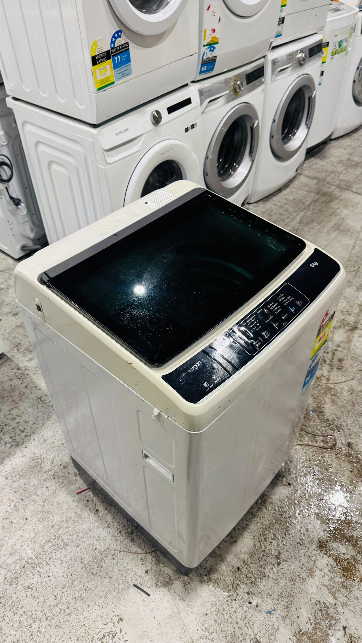 KOGAN 8KGS TOP LOADER WASHING MACHINE