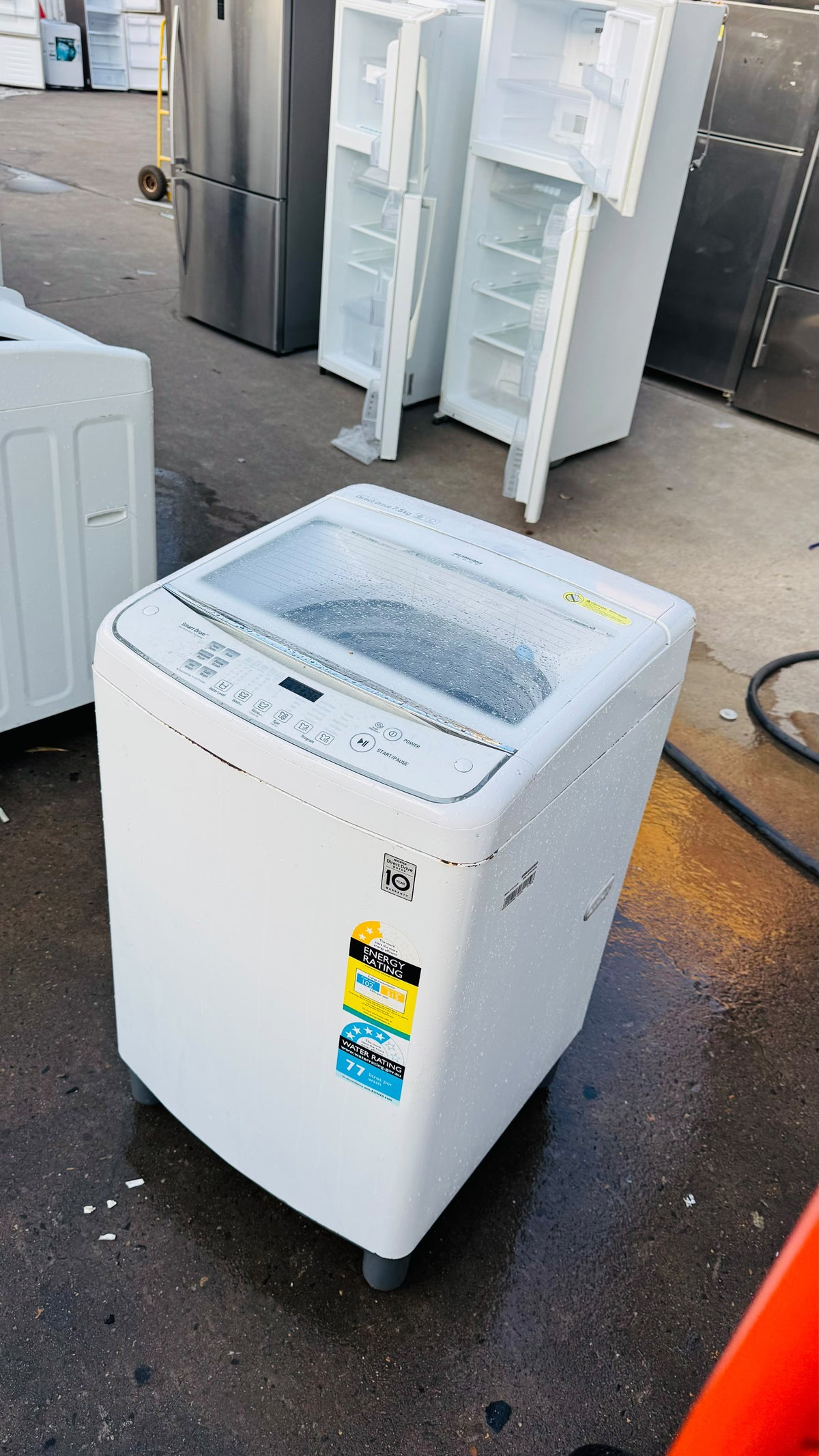 LG 7.5KGS TOP LOADER WASHING MACHINE