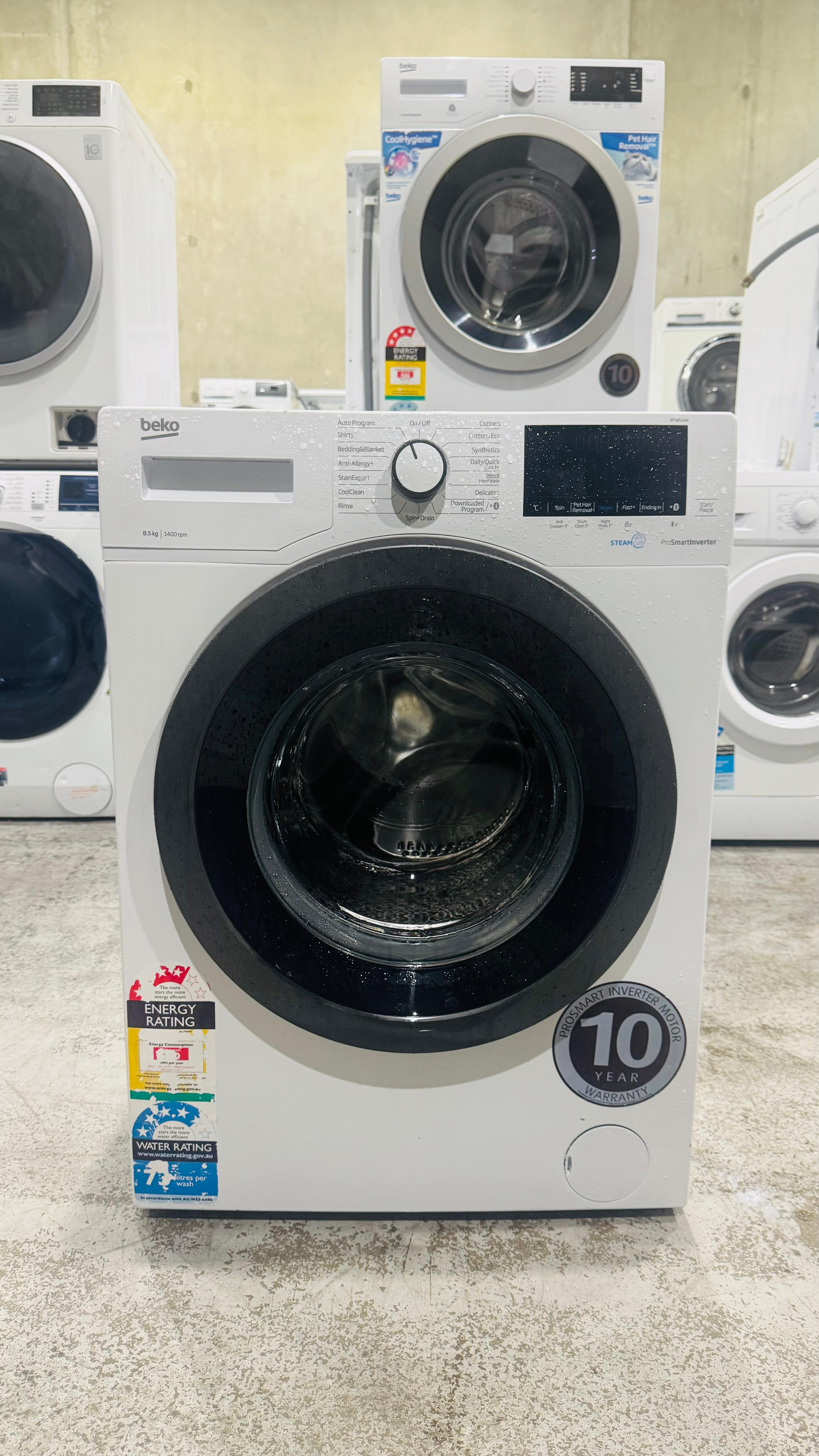 BEKO 8.5 KGS FRONT LOADER WASHING MACHINE