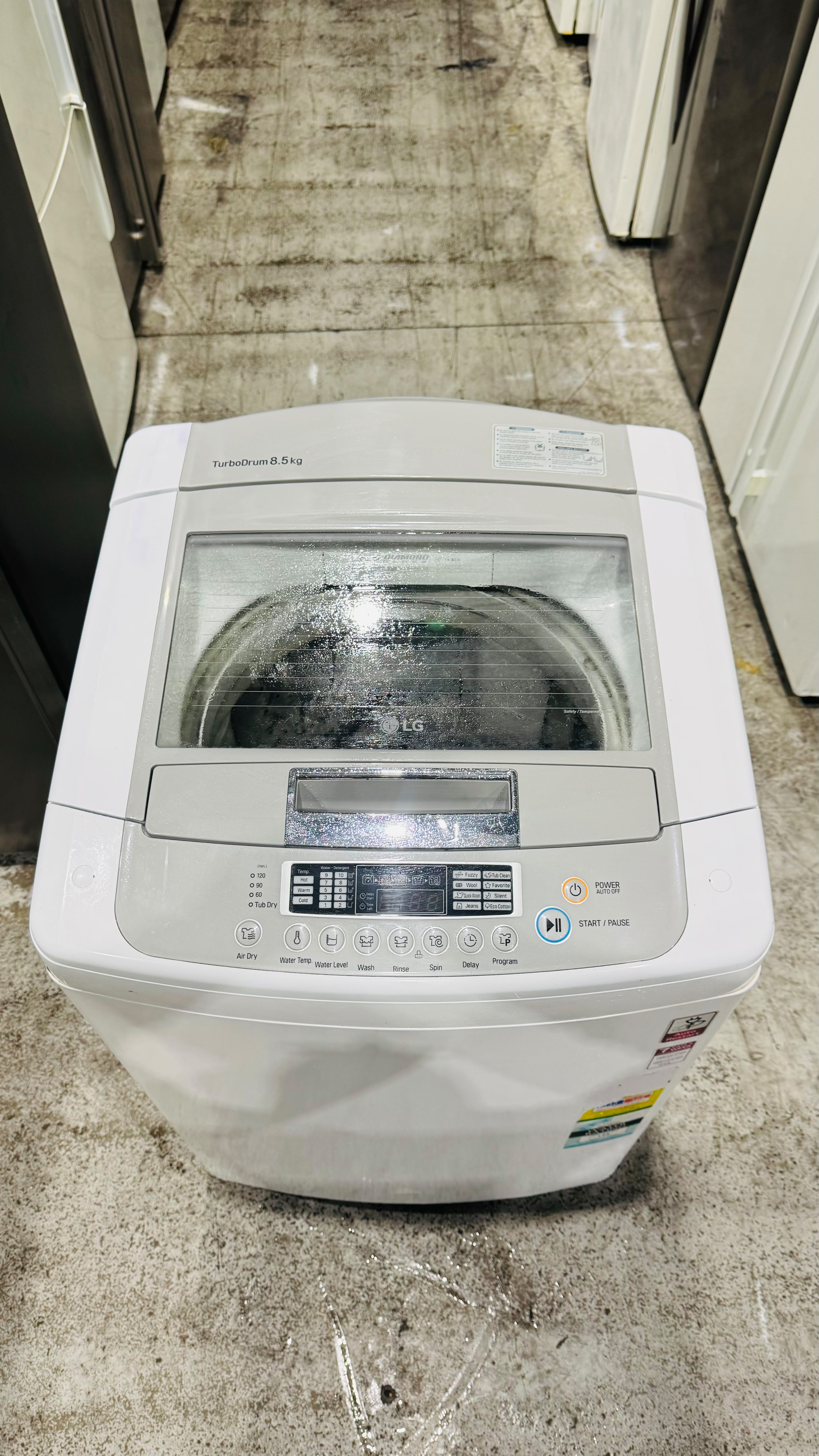 LG 8.5KGS TOP LOADER WASHING MACHINE