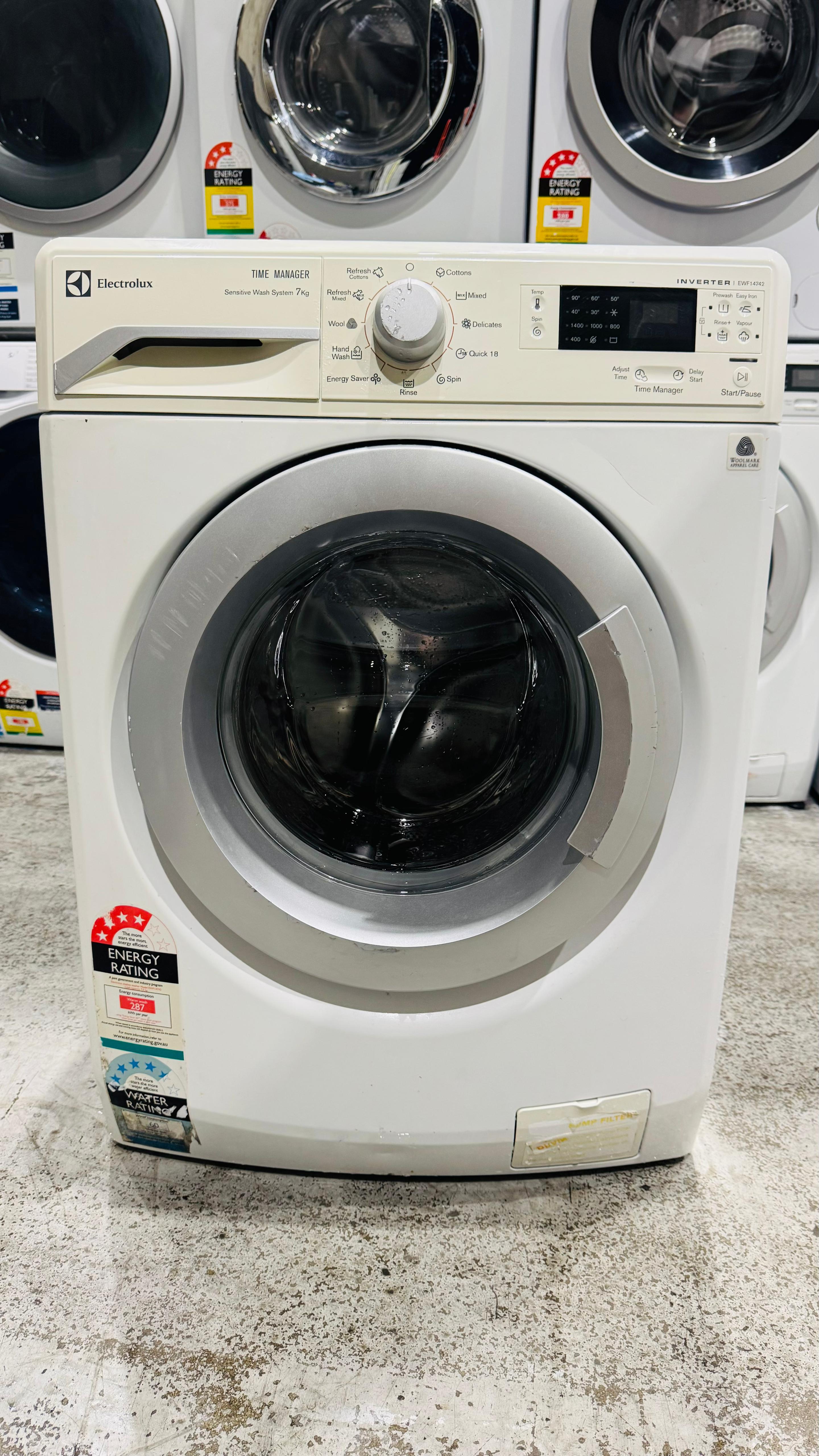 ELECTROLUX 7KGS FRONT LOADER WASHING MACHINE