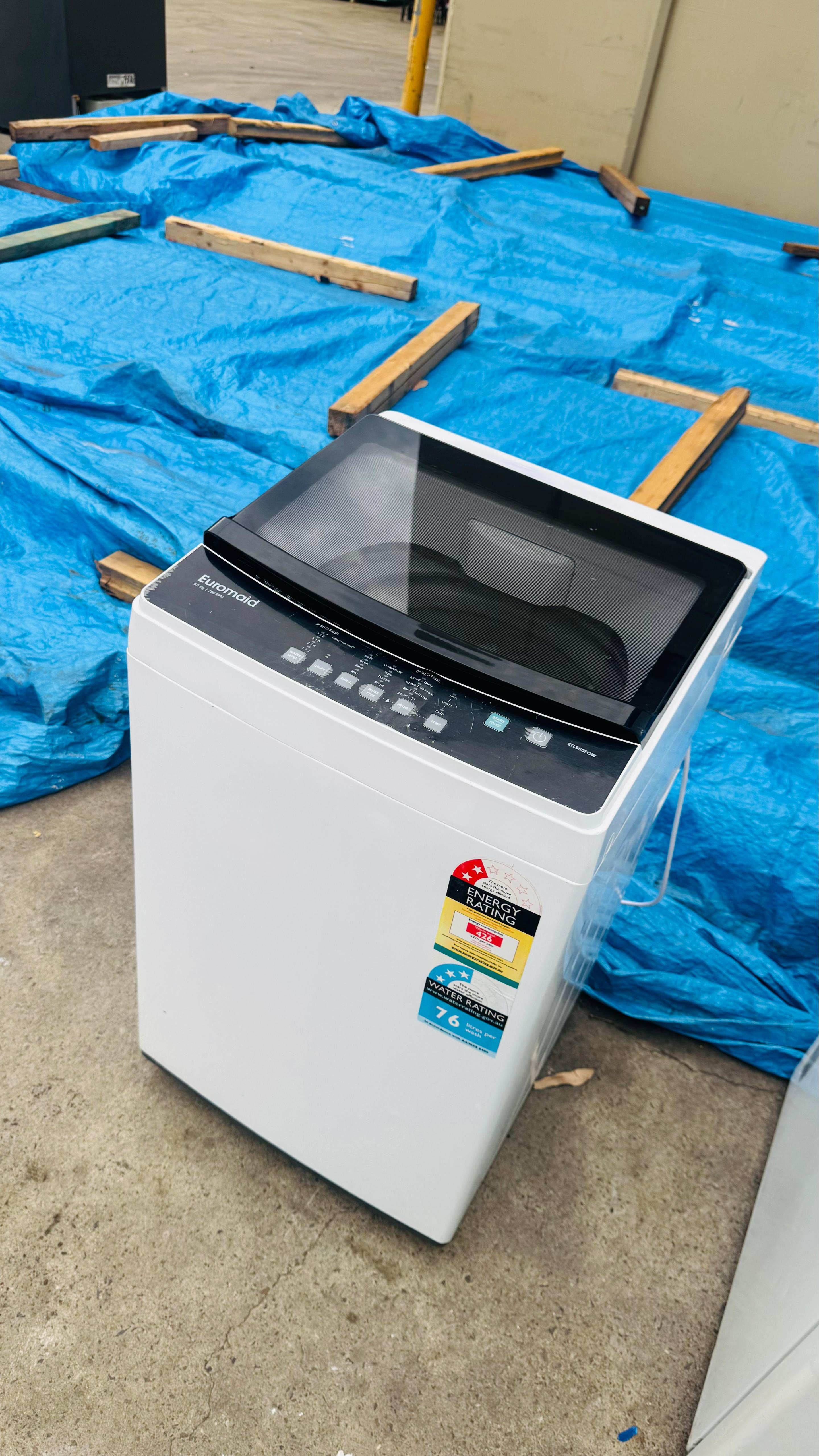 EUROMAID 5.5KGS TOP LOADER WASHING MACHINE