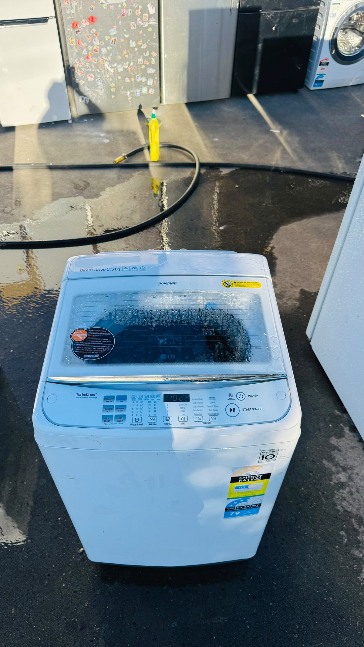 LG 6.5KGS TOP LOADER WASHING MACHINE