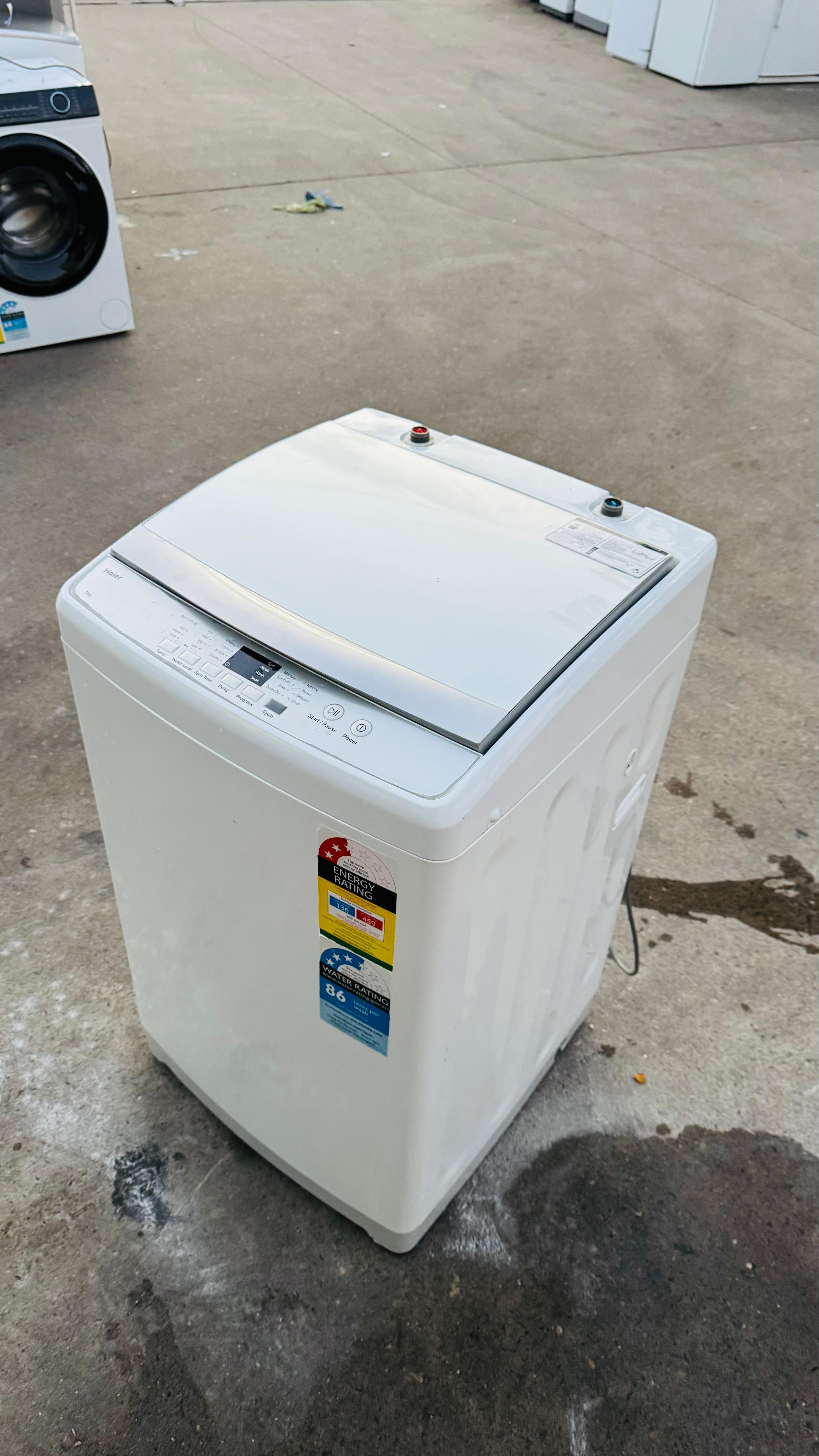 HAIER 7KGS TOP LOADER WASHING MACHINE