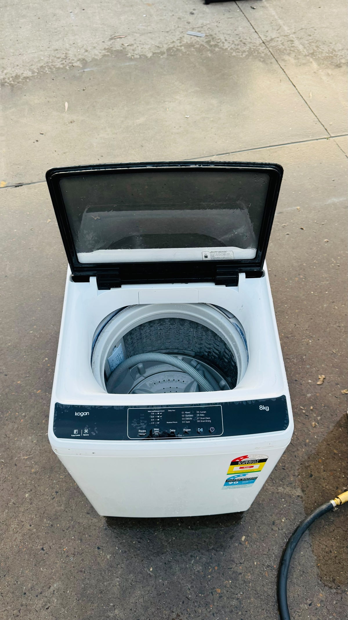 KOGAN 8KGS TOP LOADER WASHING MACHINE