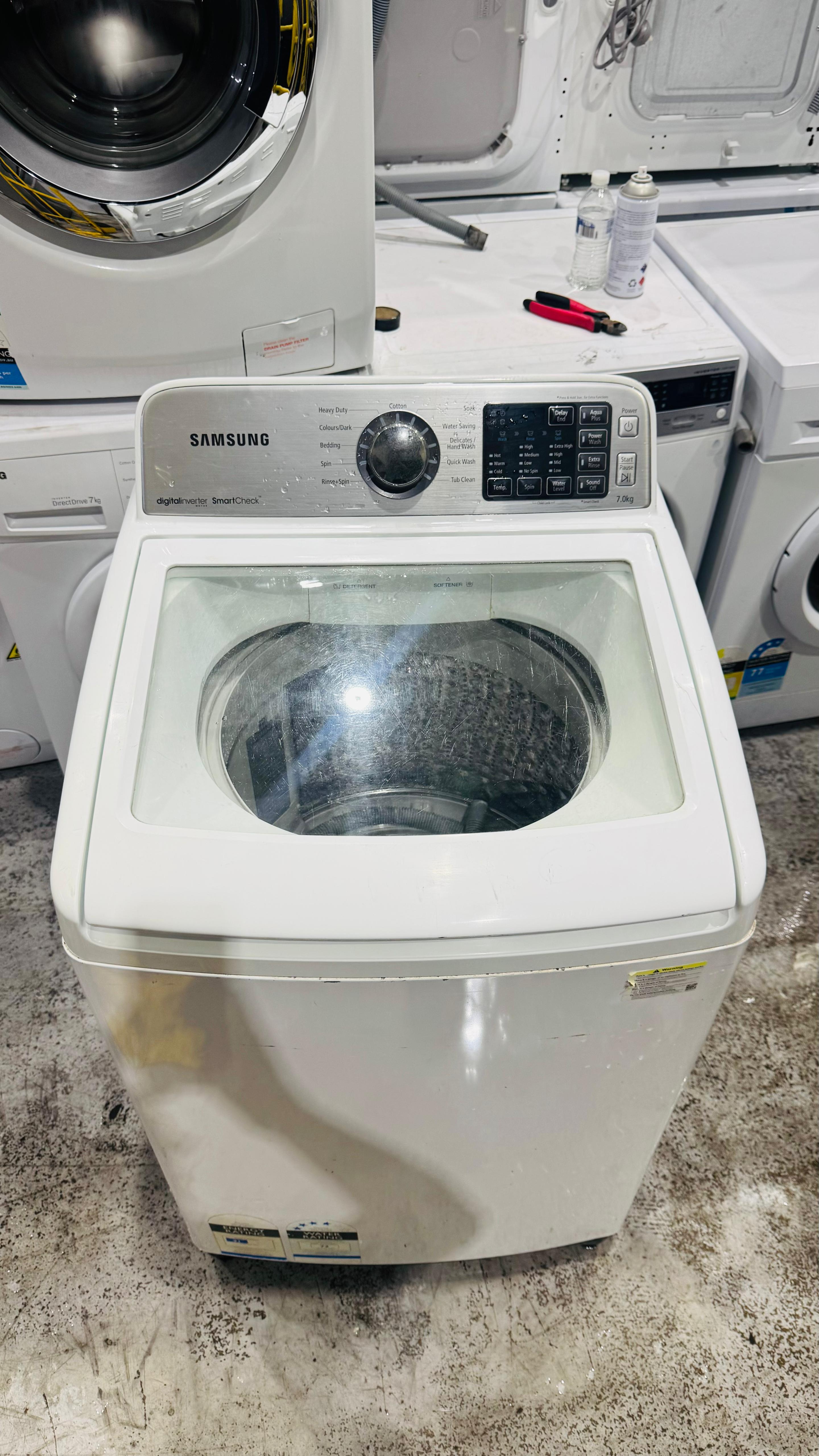 SAMSUNG 7 KGS TOP LOADER WASHING MACHINE