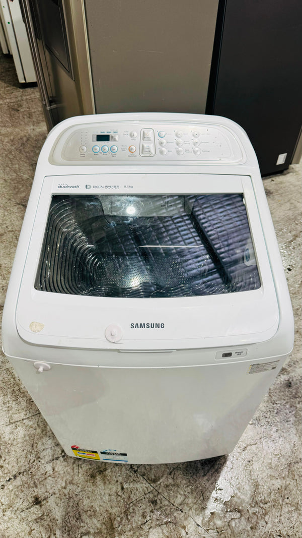 SAMSUNG 8.5KGS TOP LOADER WASHING MACHINE