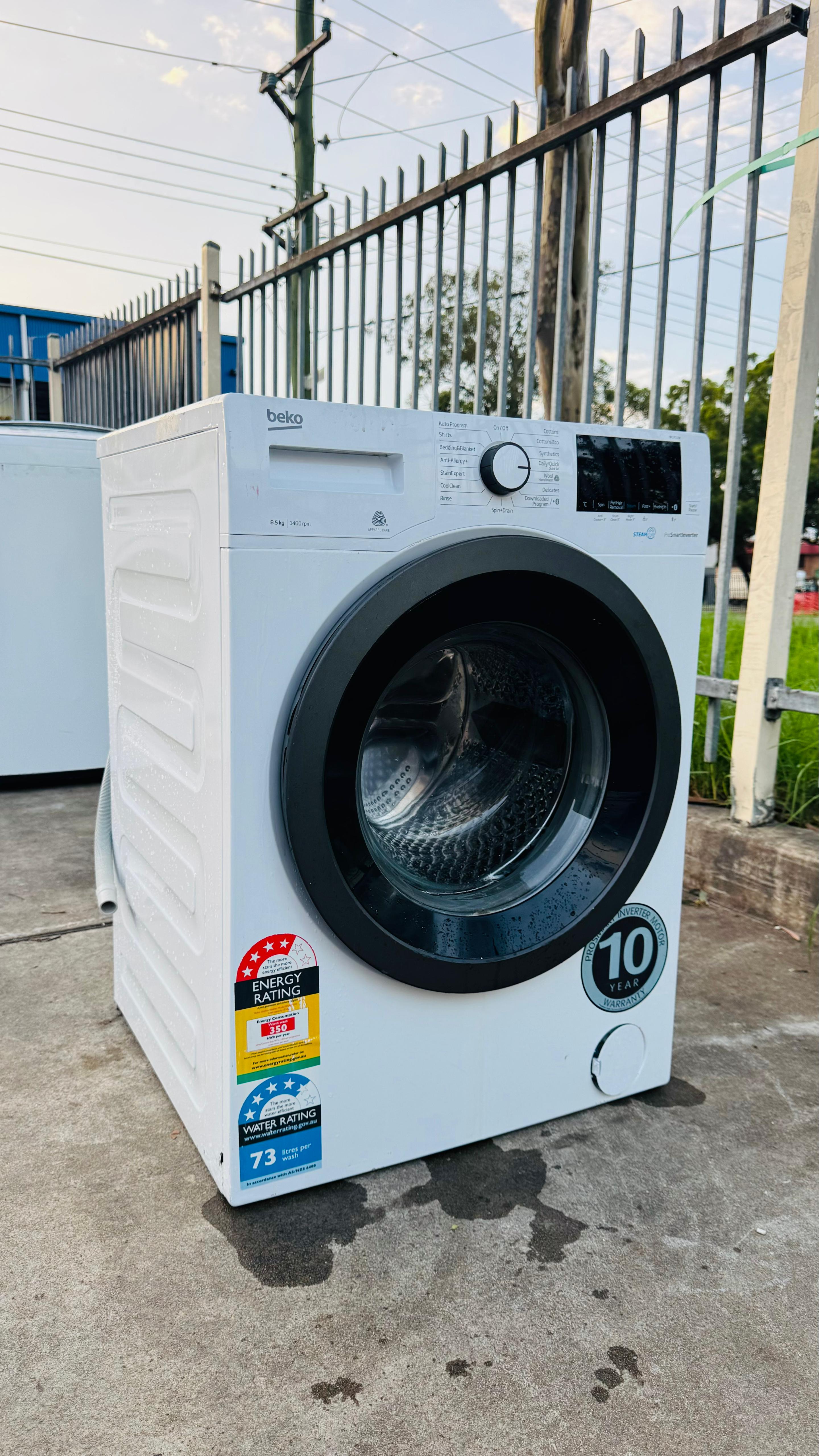 BEKO 8.5KGS FRONT LOADER WASHING MACHINE