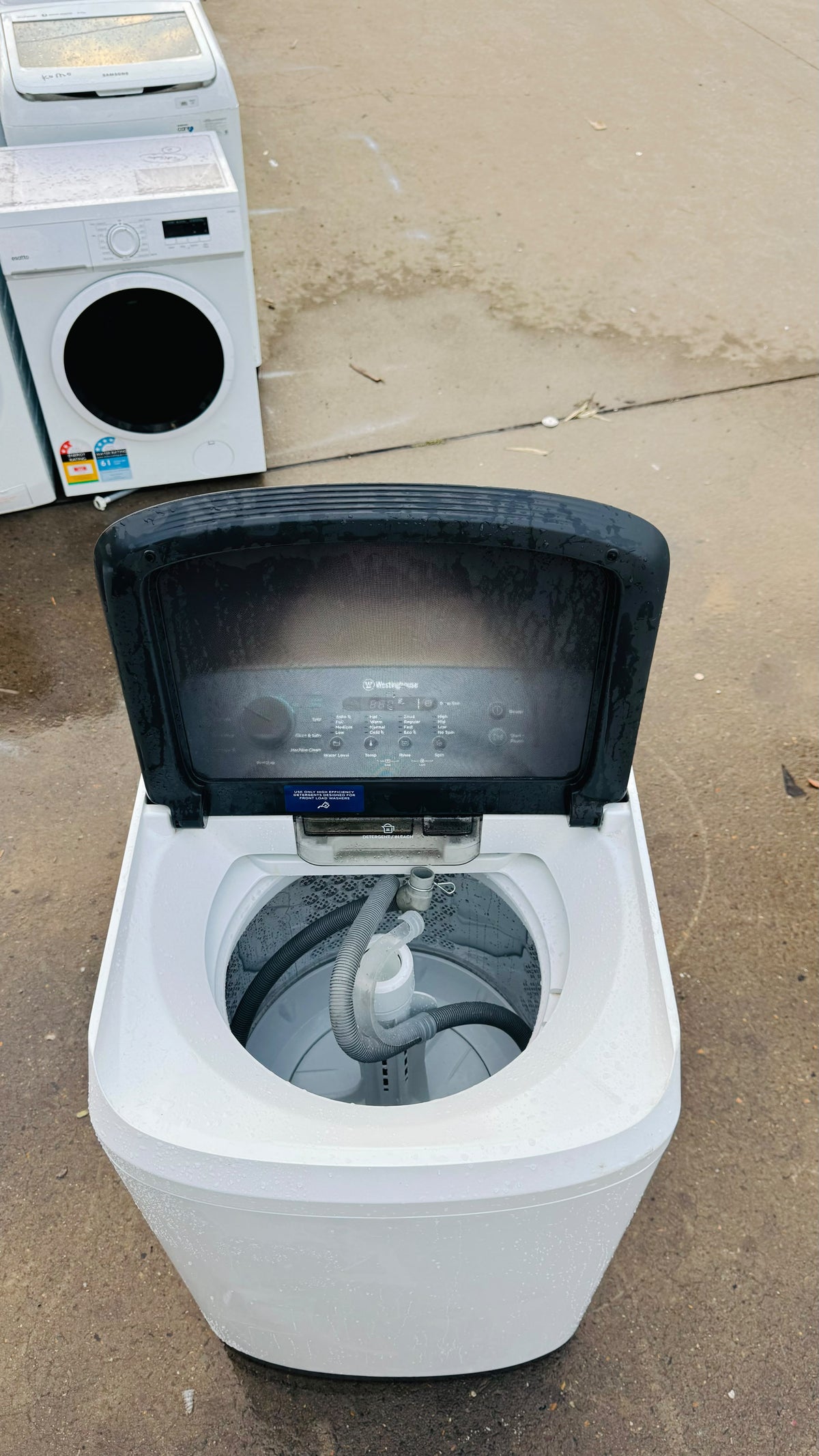 WESTINGHOUSE 7KGS TOP LOADER WASHING MACHINE