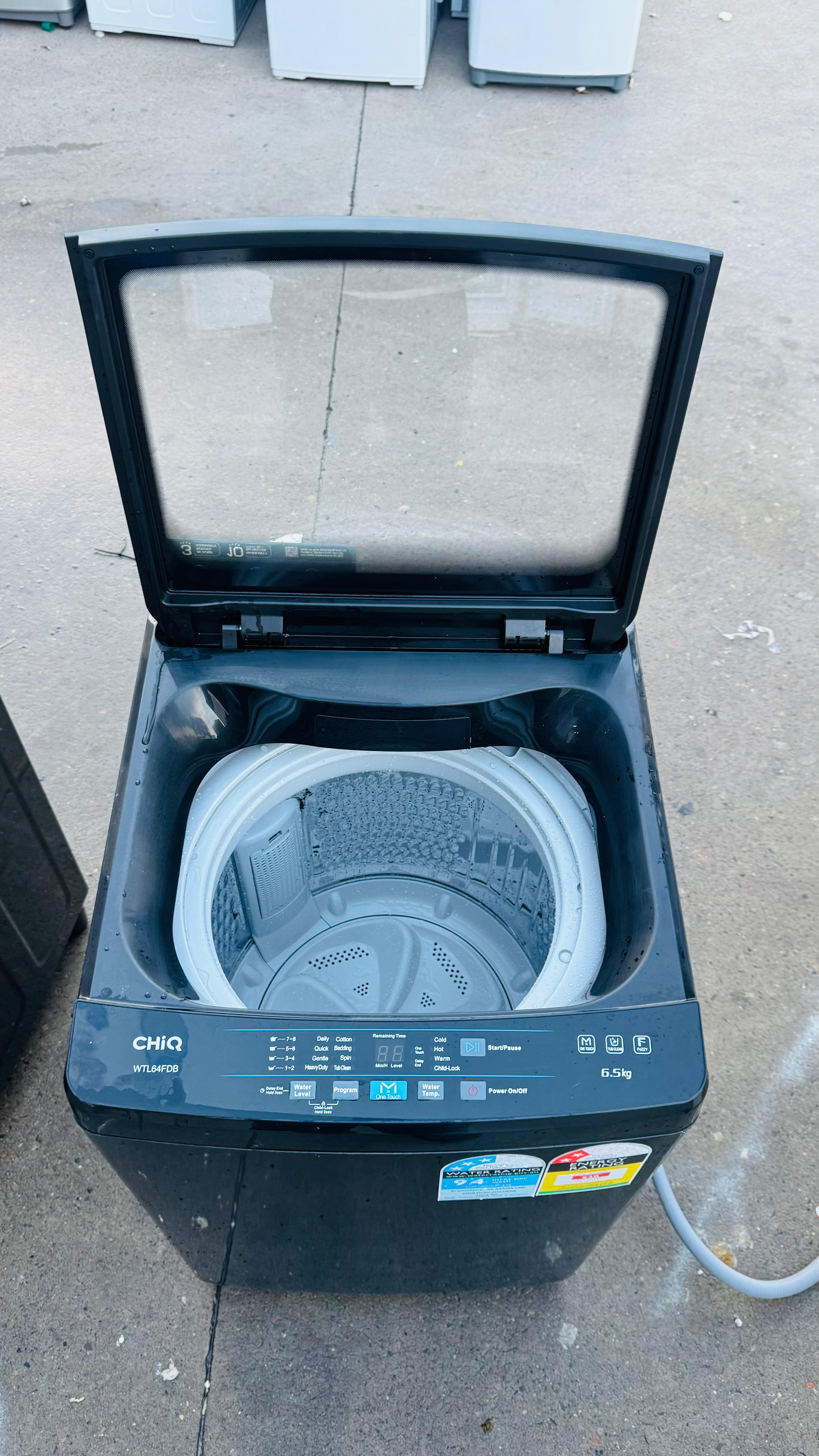CHIQ 6.5KGS TOP LOADER WASHING MACHINE