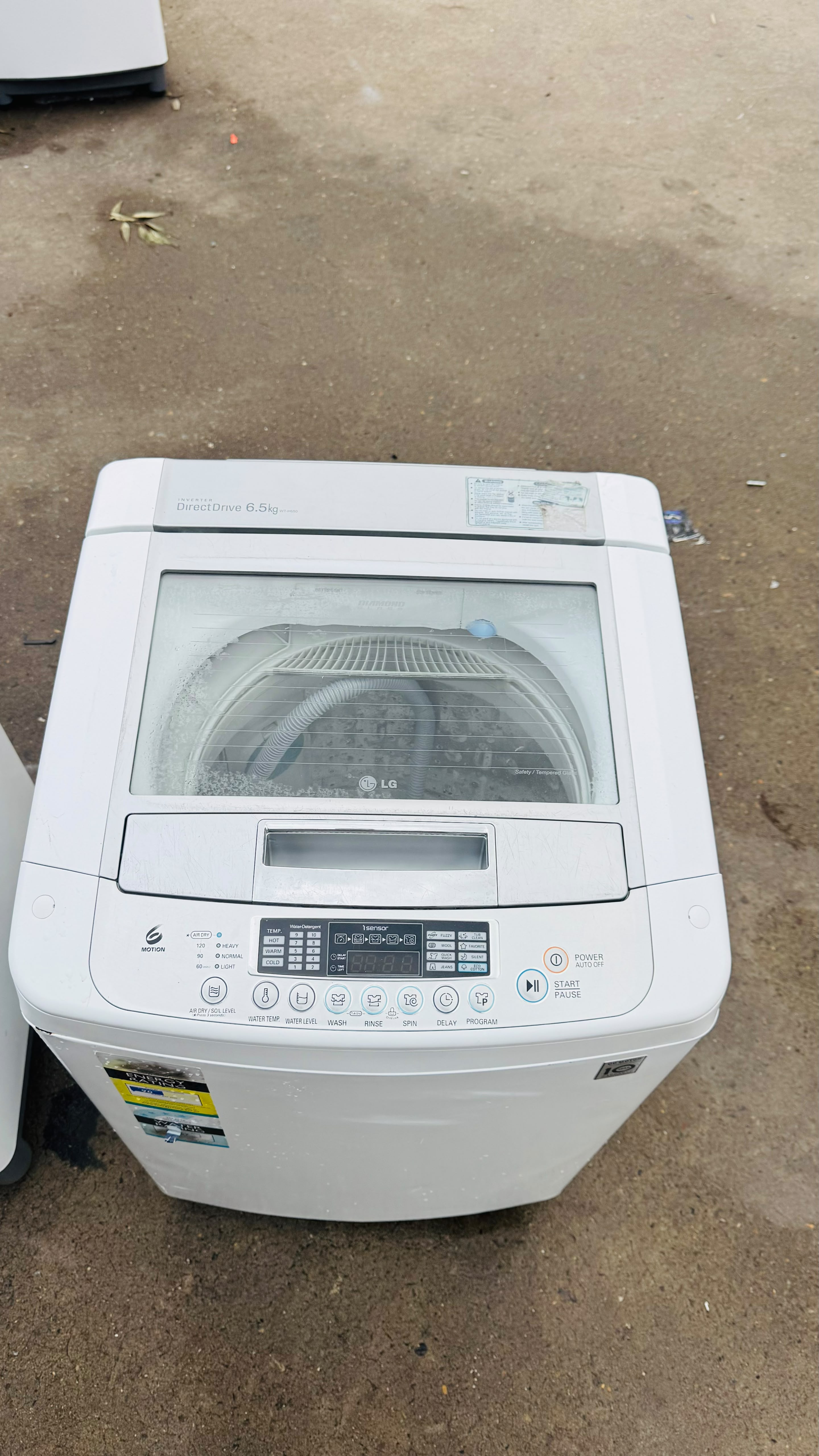 LG 6.5KGS TOP LOADER WASHING MACHINE
