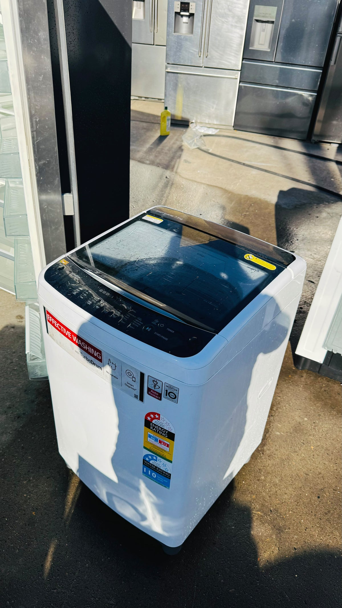 LG 7.5KGS TOP LOADER WASHING MACHINE