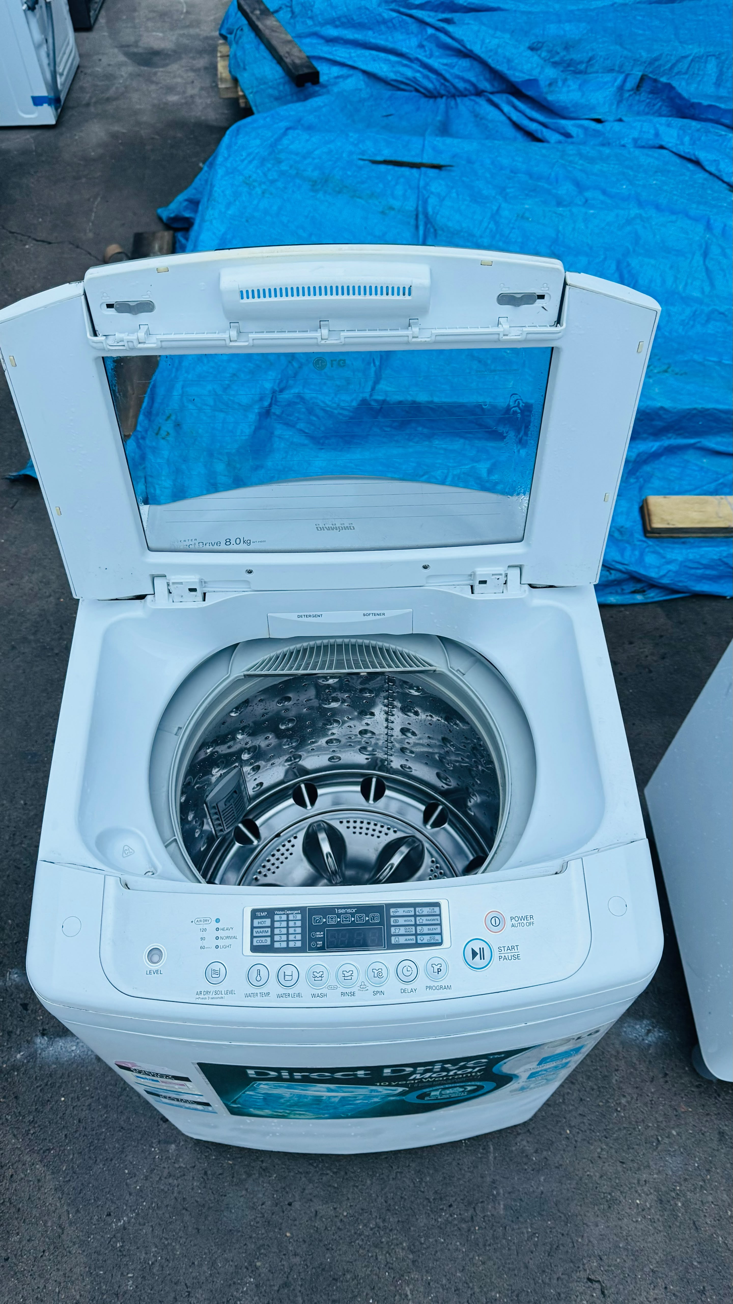 LG 8KGS TOP LOADER WASHING MACHINE