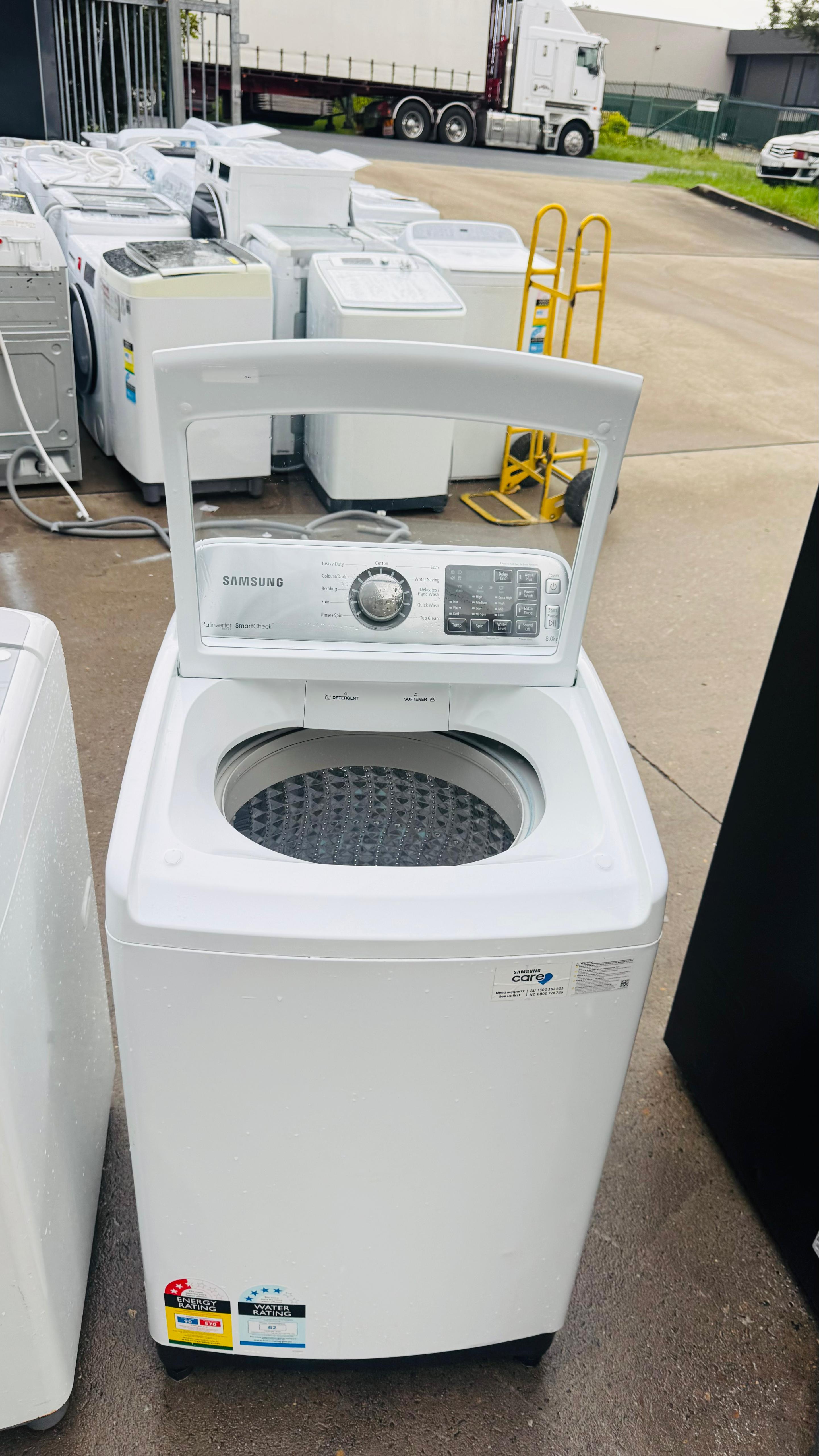 SAMSUNG 8KGS TOP LOADER WASHING MACHINE