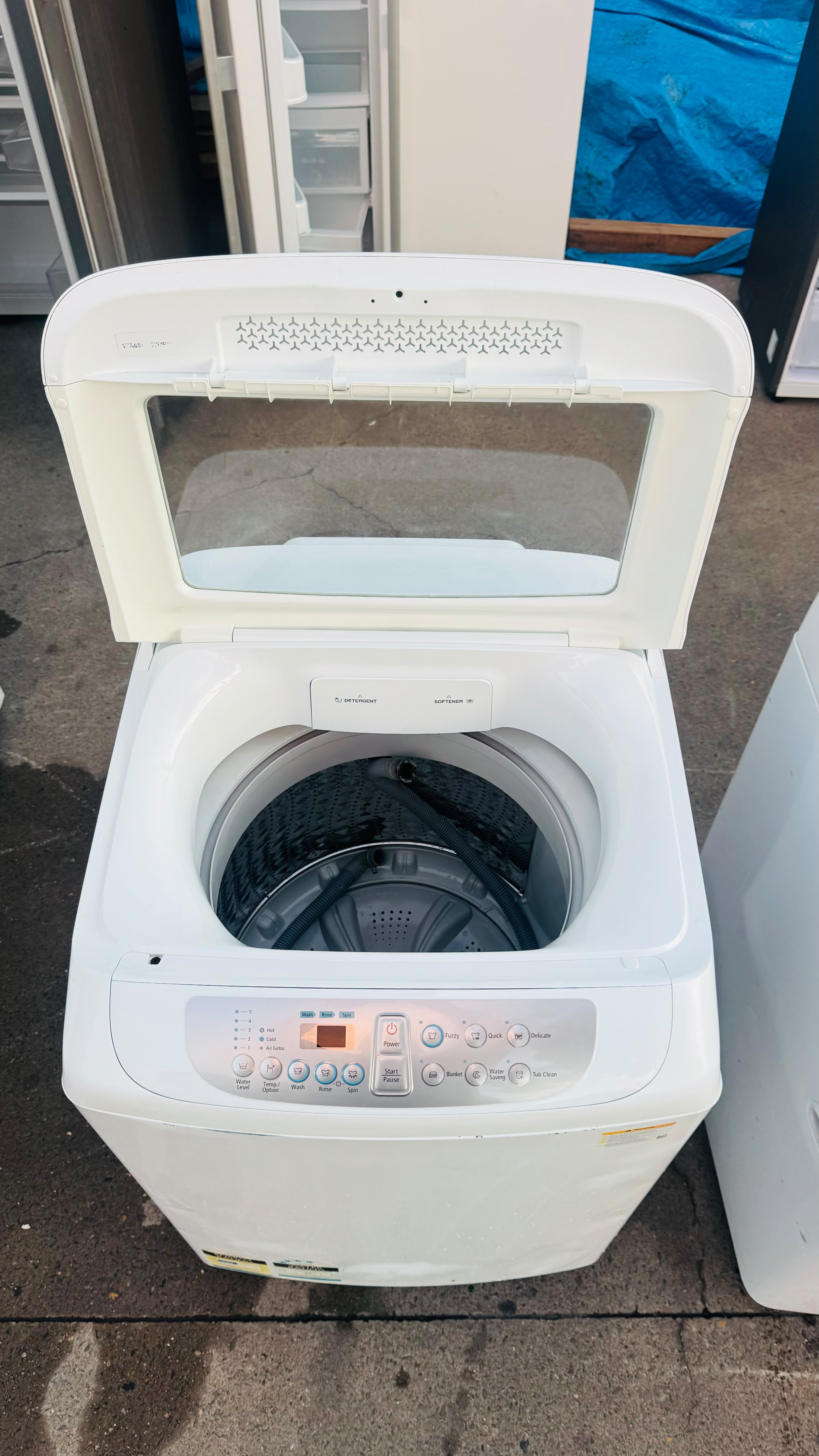 SAMSUNG 6.5KGS TOP LOADER WASHING MACHINE