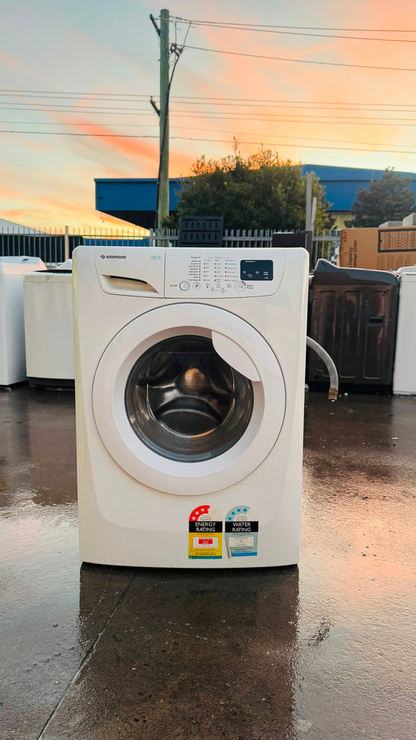 SIMPSON 7KGS FRONT LOADER WASHING MACHINE
