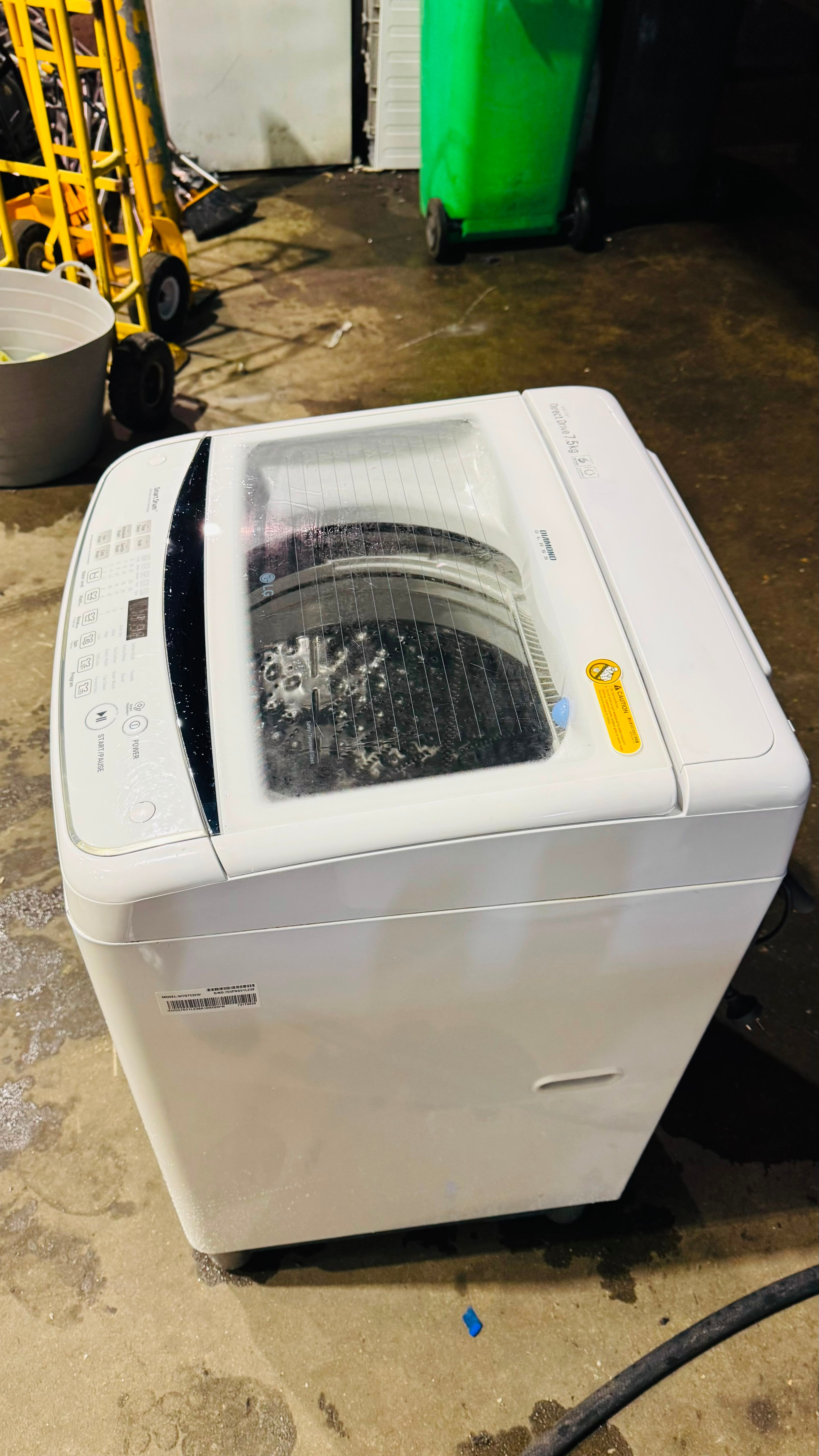 LG 7.5KGS TOP LOADER WASHING MACHINE