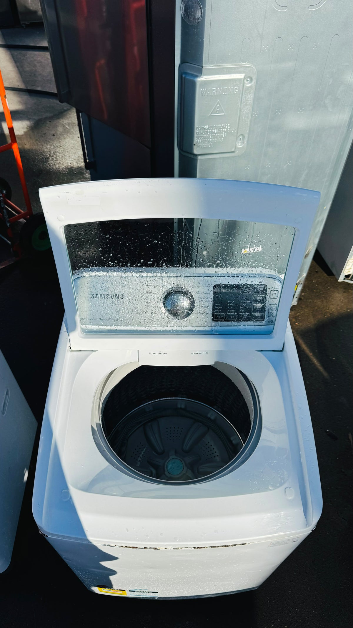 SAMSUNG 8KGS TOP LOADER WASHING MACHINE