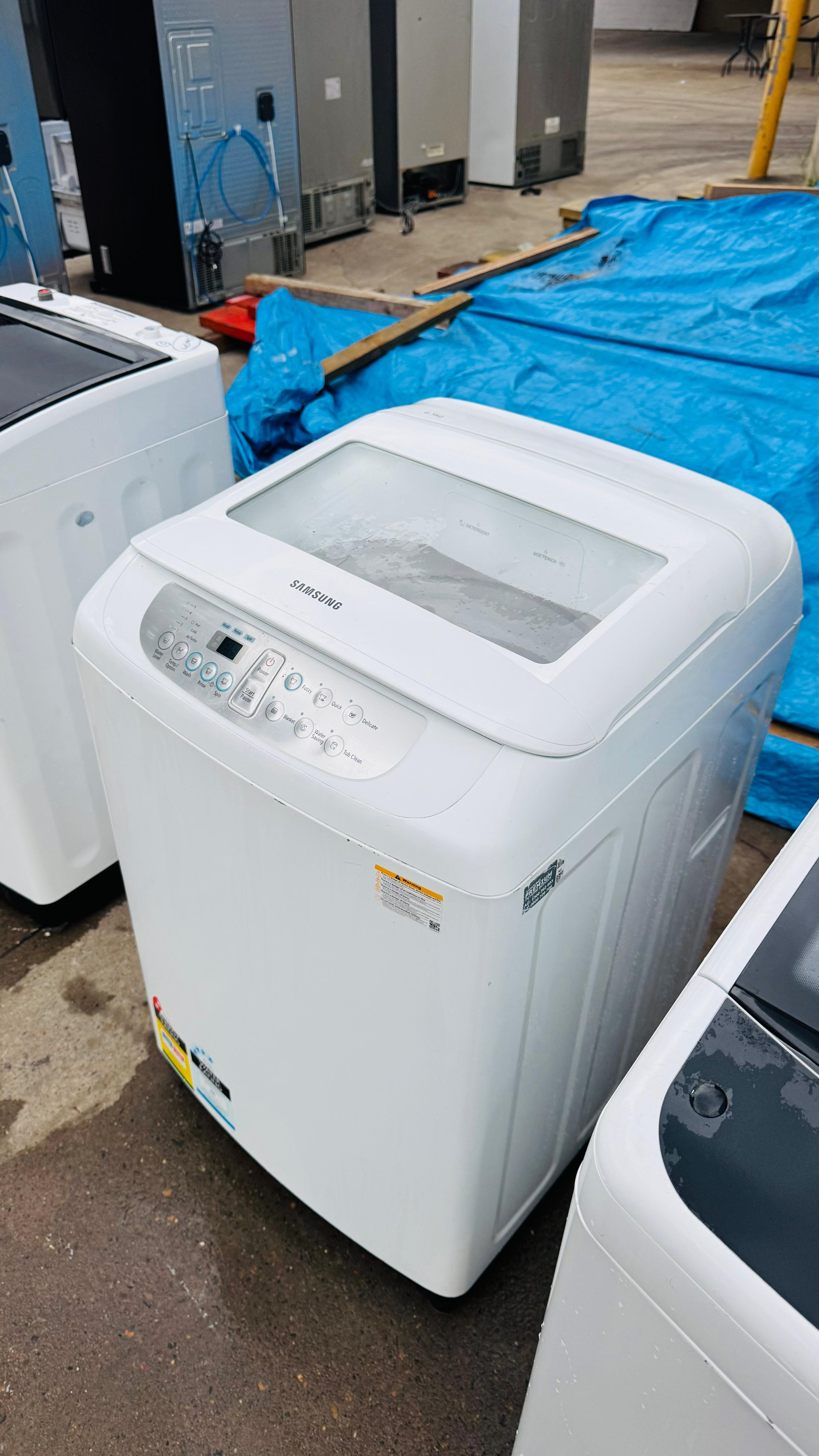 SAMSUNG 6.5KGS TOP LOADER WASHING MACHINE