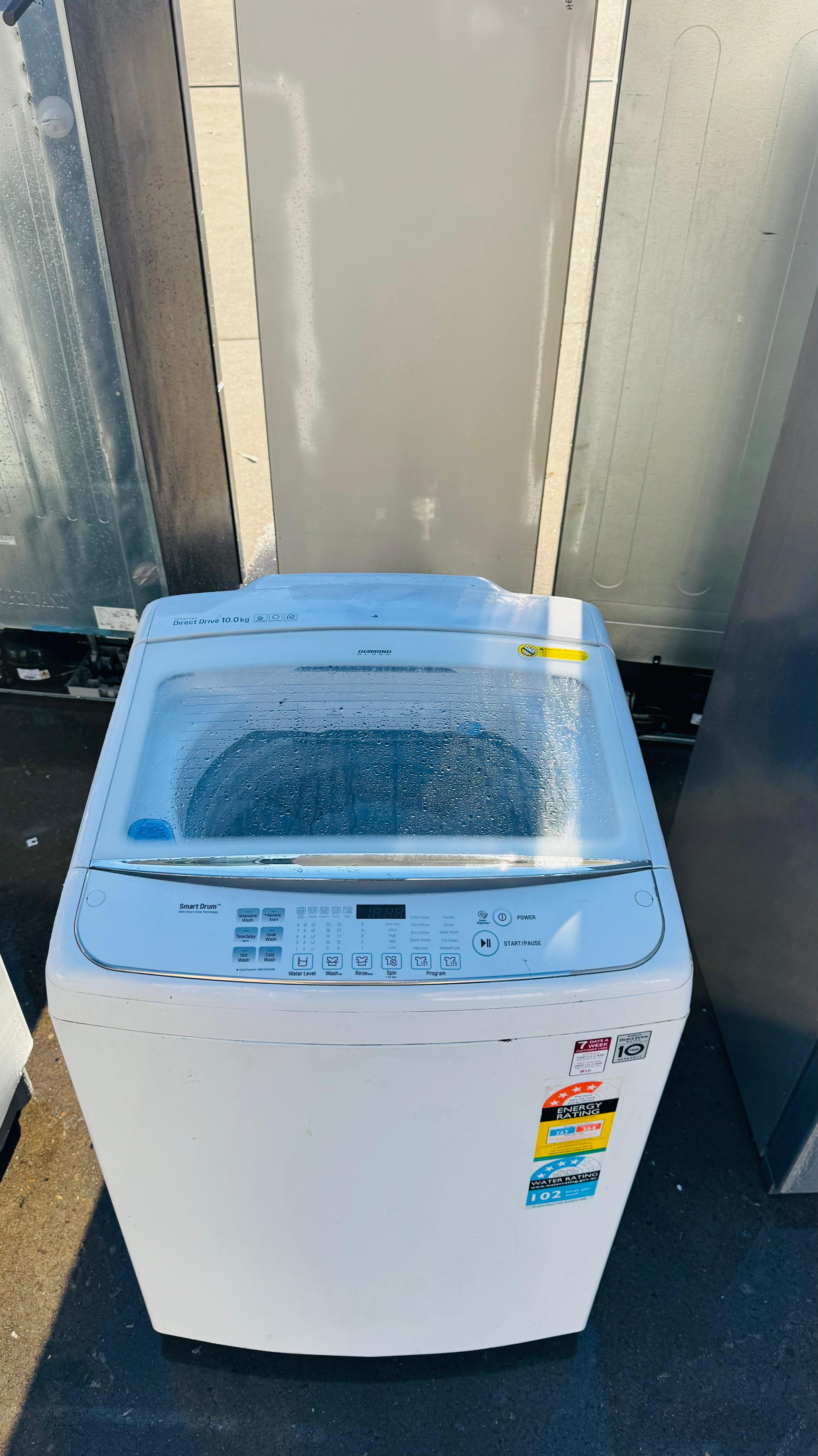 LG 10KGS TOP LOADER WASHING MACHINE