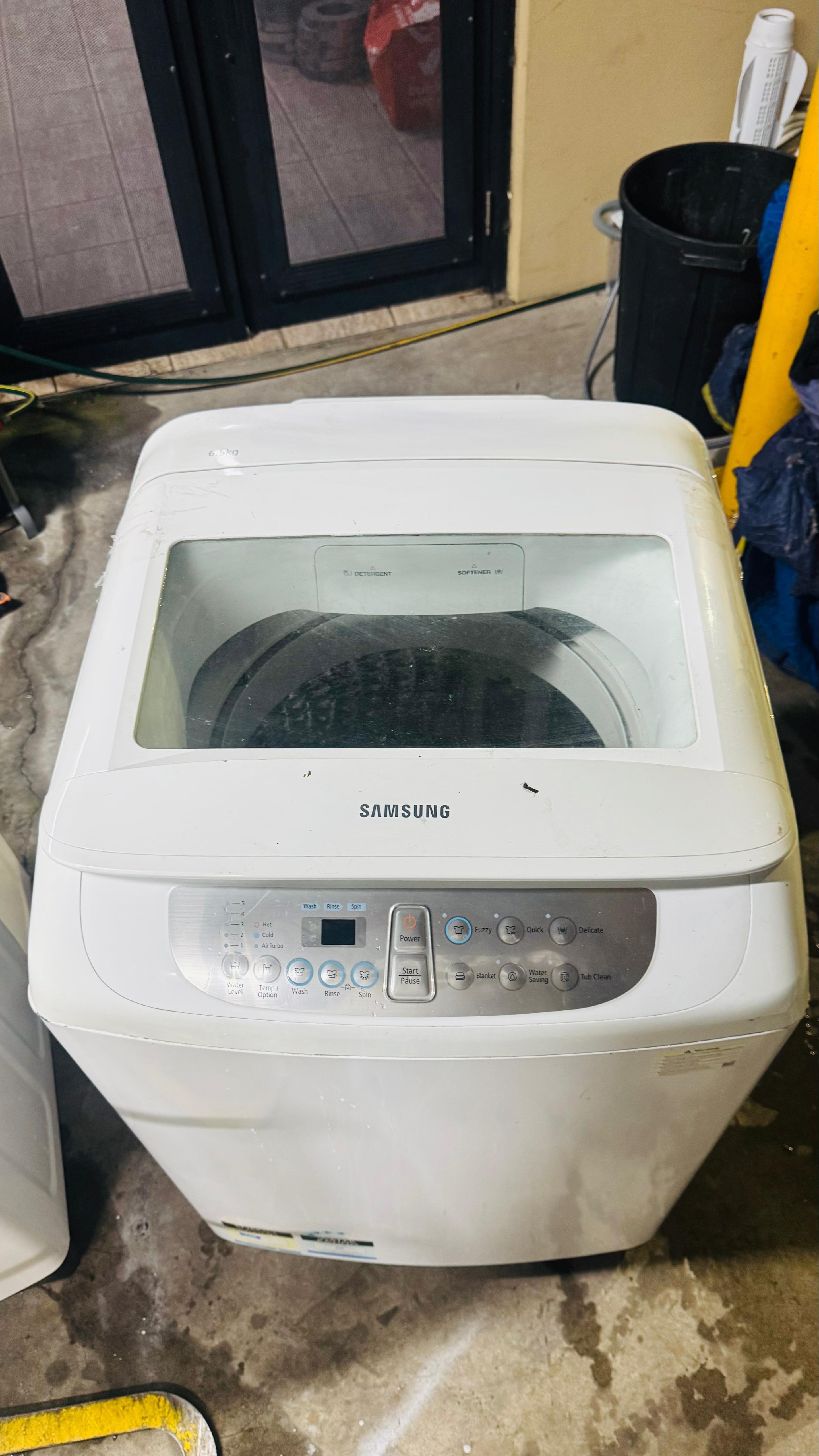 SAMSUNG 6.5 KGS TOP LOADER WASHING MACHINE