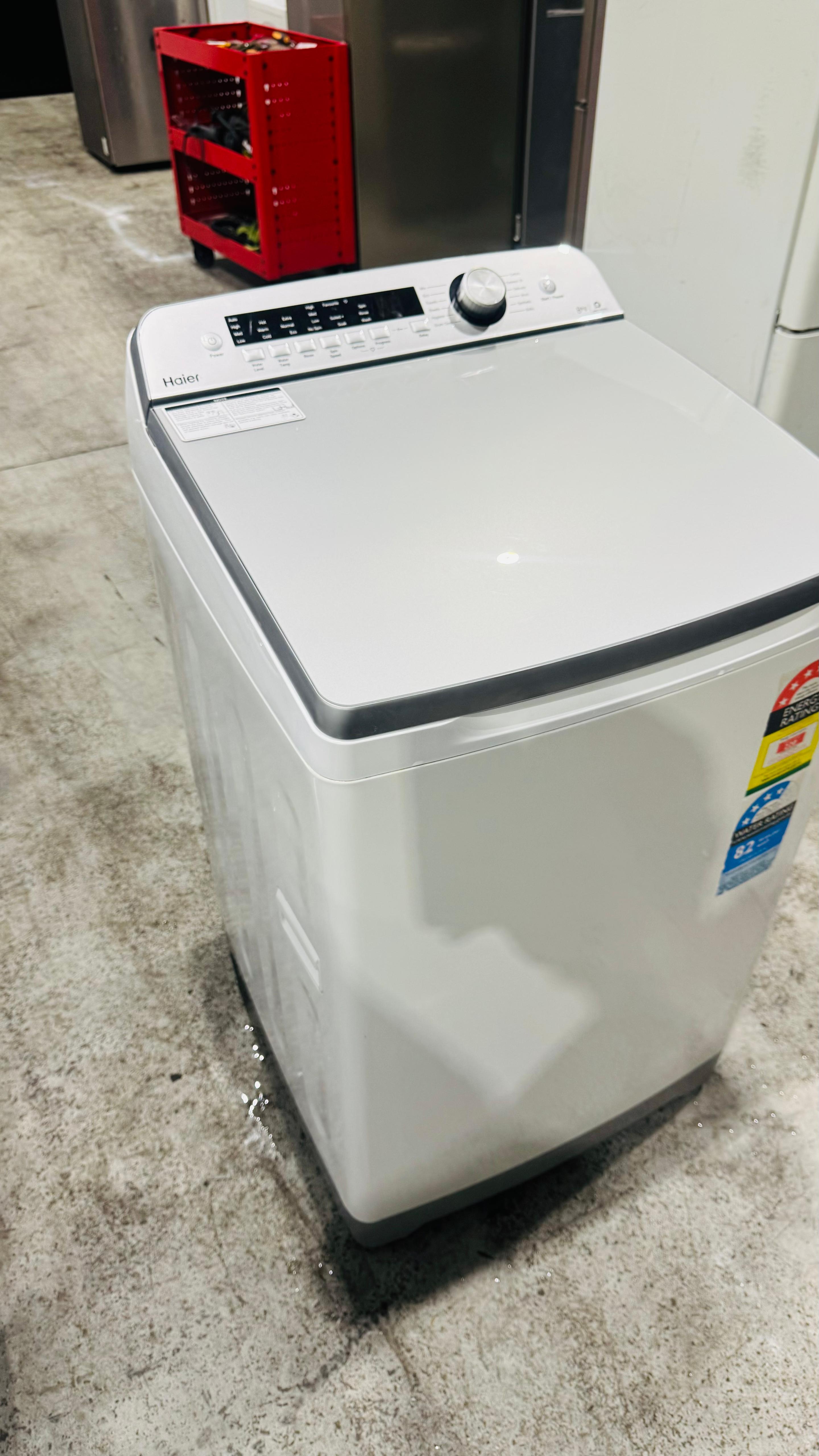 HAIER 8 KGS TOP LOADER WASHING MACHINE