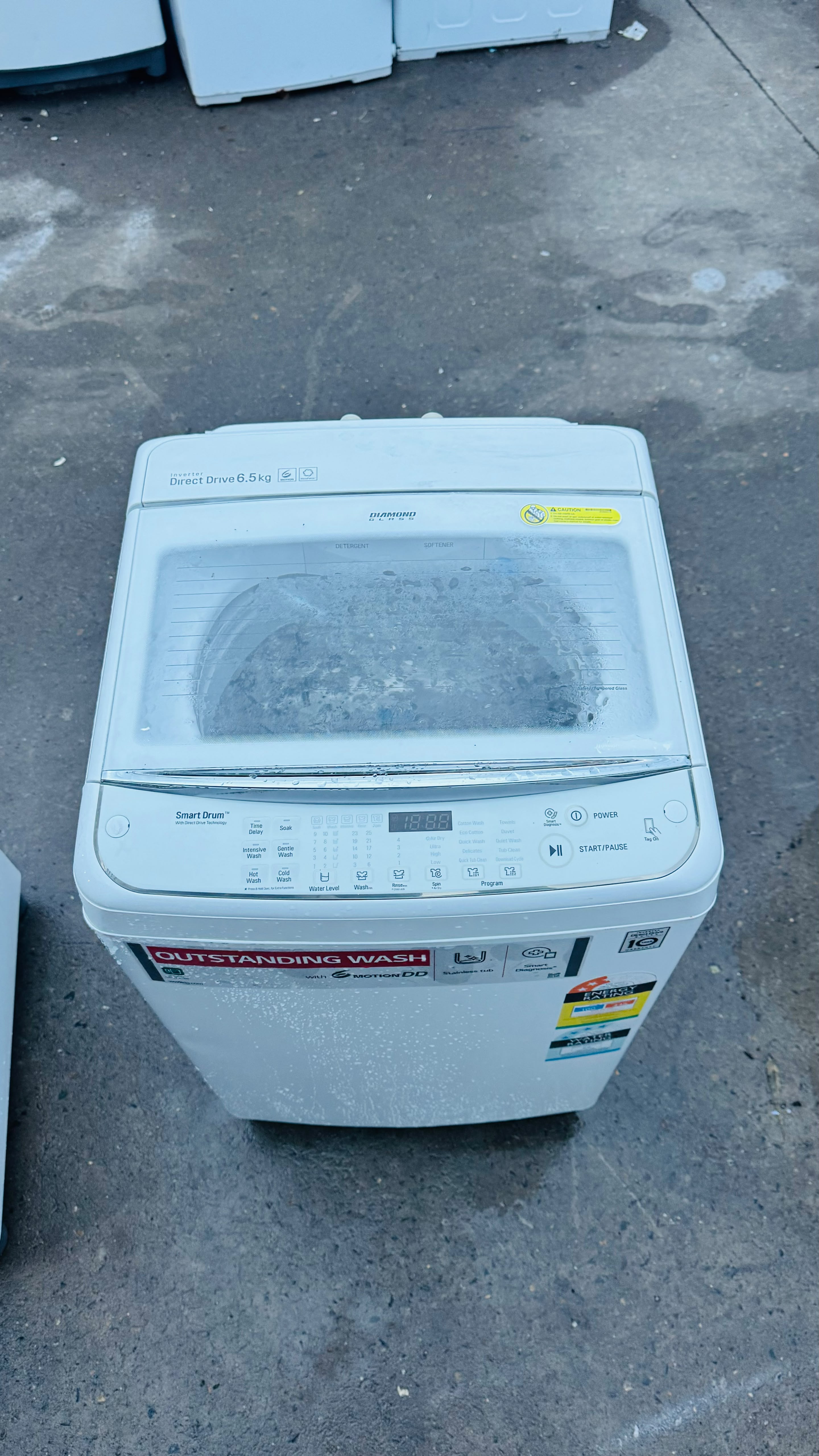 LG 6.5KGS TOP LOADER WASHING MACHINE