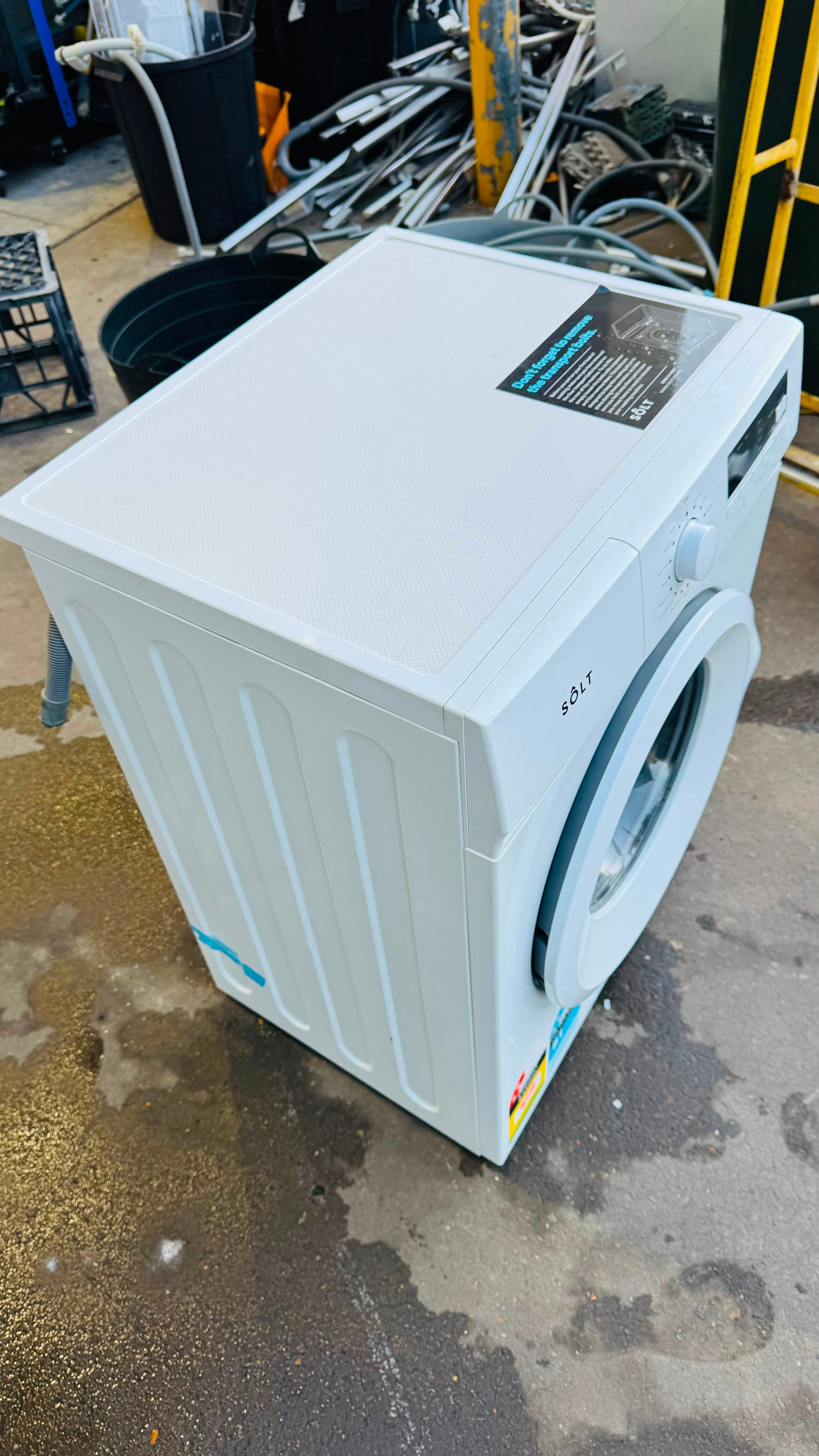SOLT 6KGS FRONT LOADER WASHING MACHINE